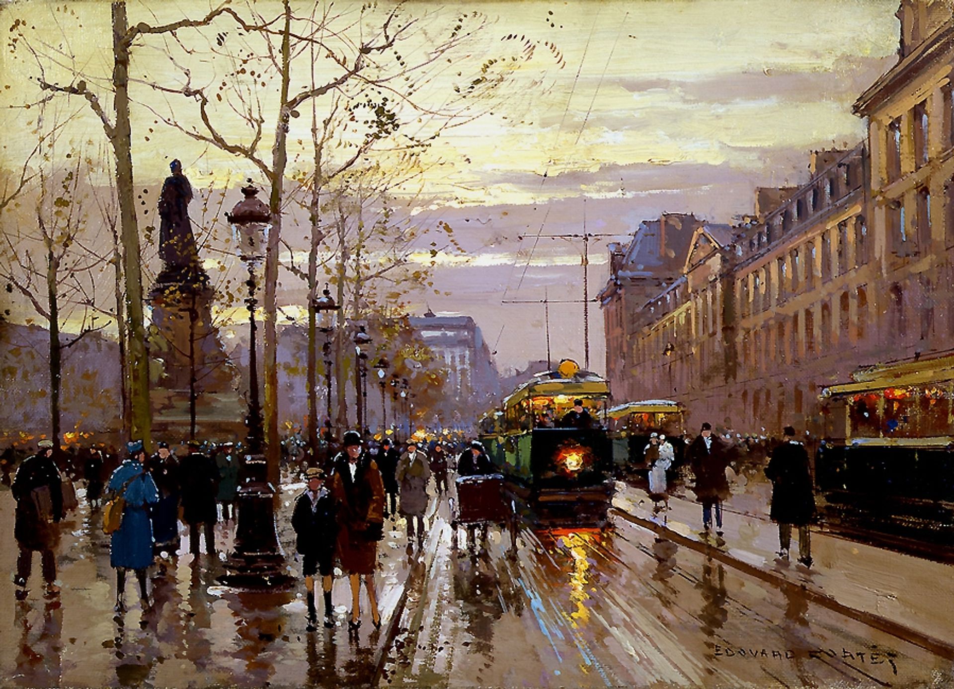 Place de la Republique by Edouard Cortes