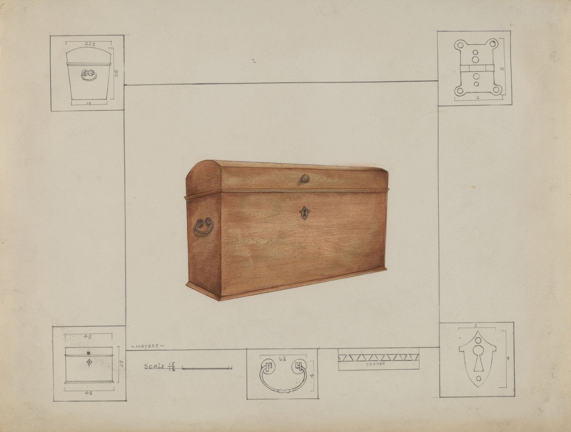 Cedar Chest by Henry Meyers