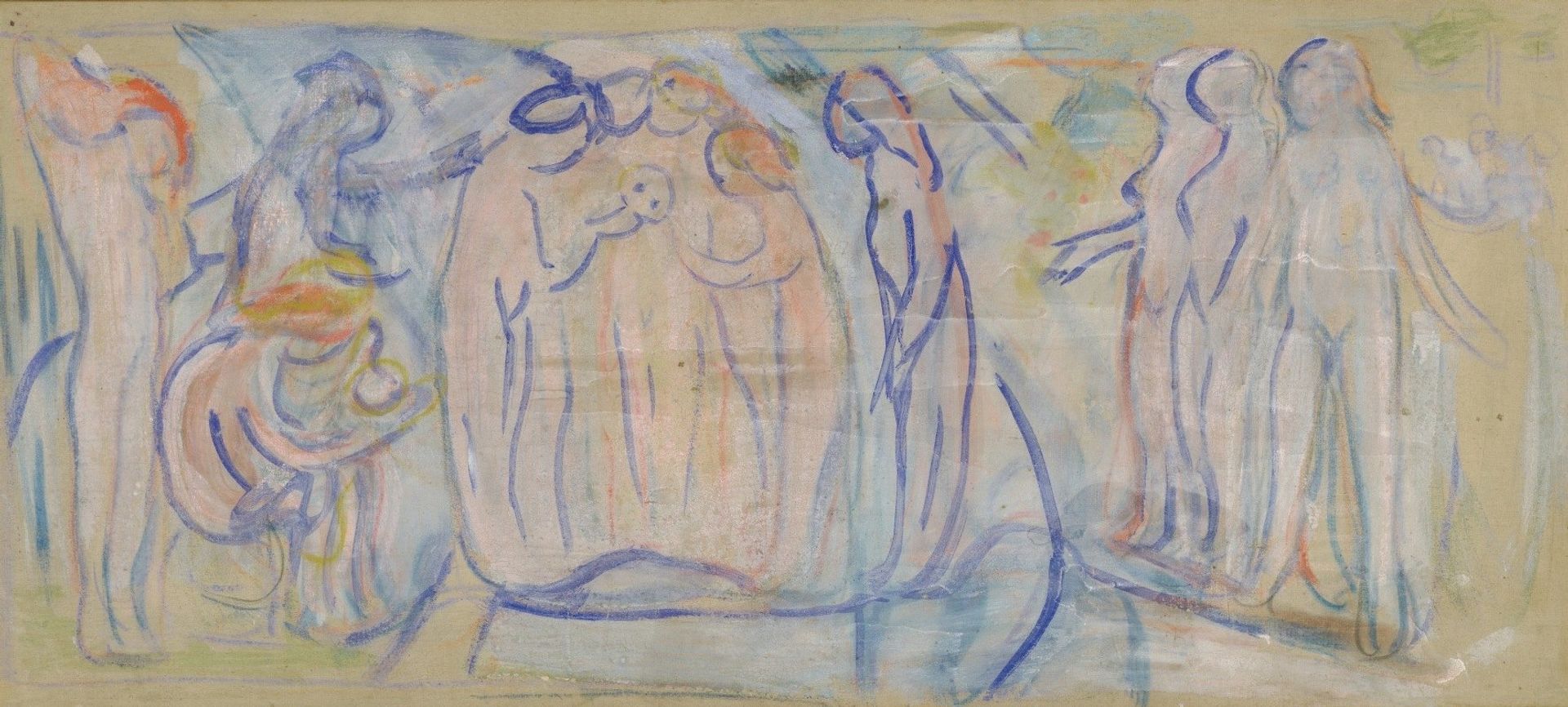 Naked Figures by Edvard Munch