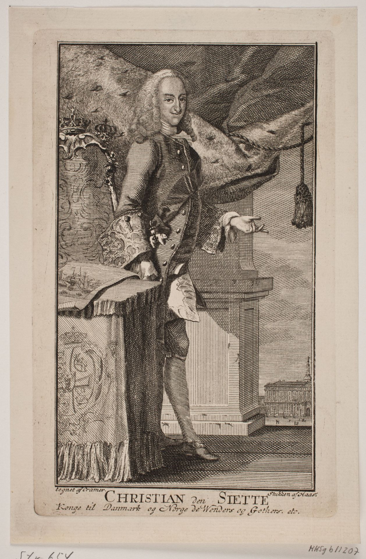 Christian VI by Jonas Haas