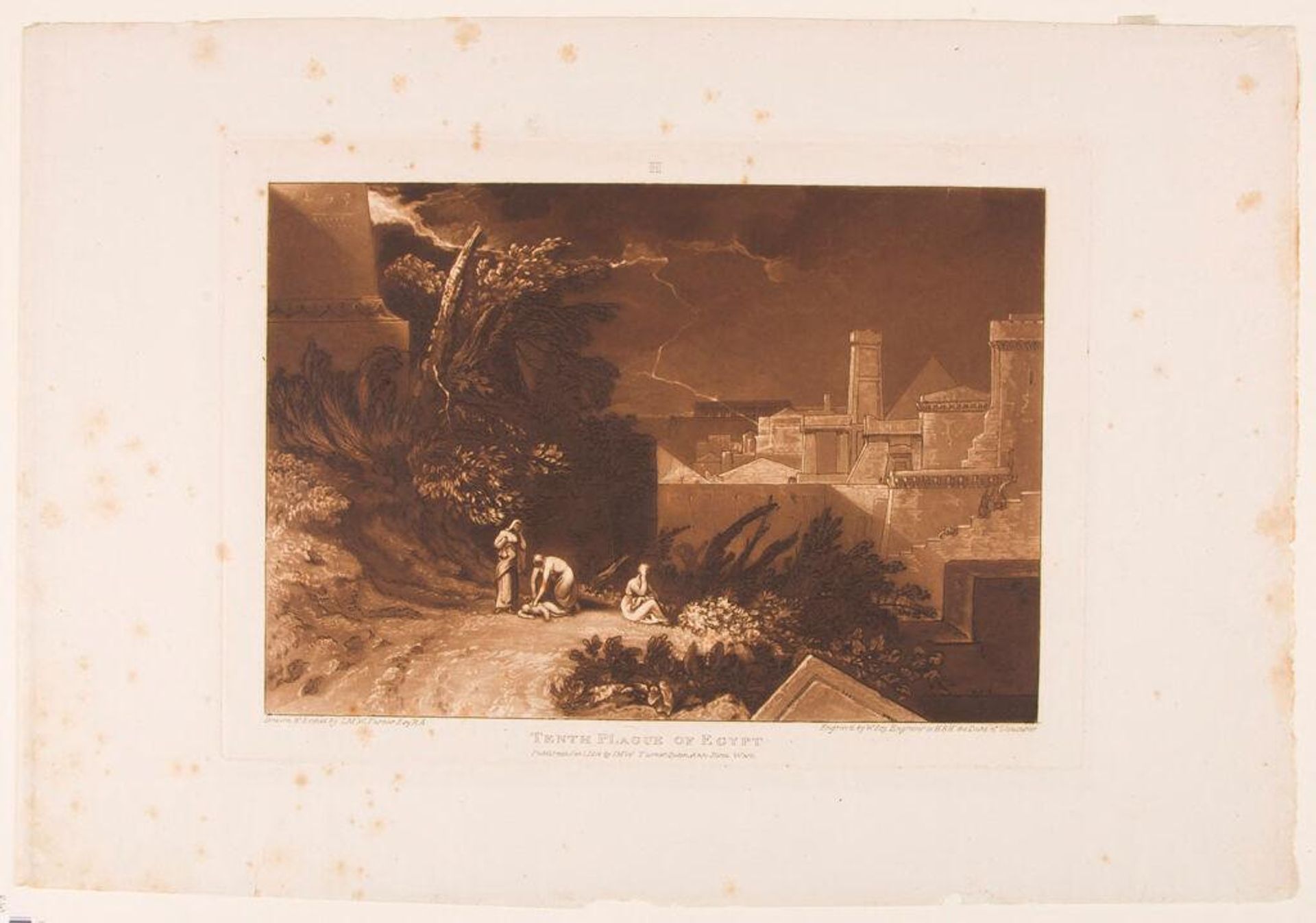 Tenth Plague of Egypt by William Say