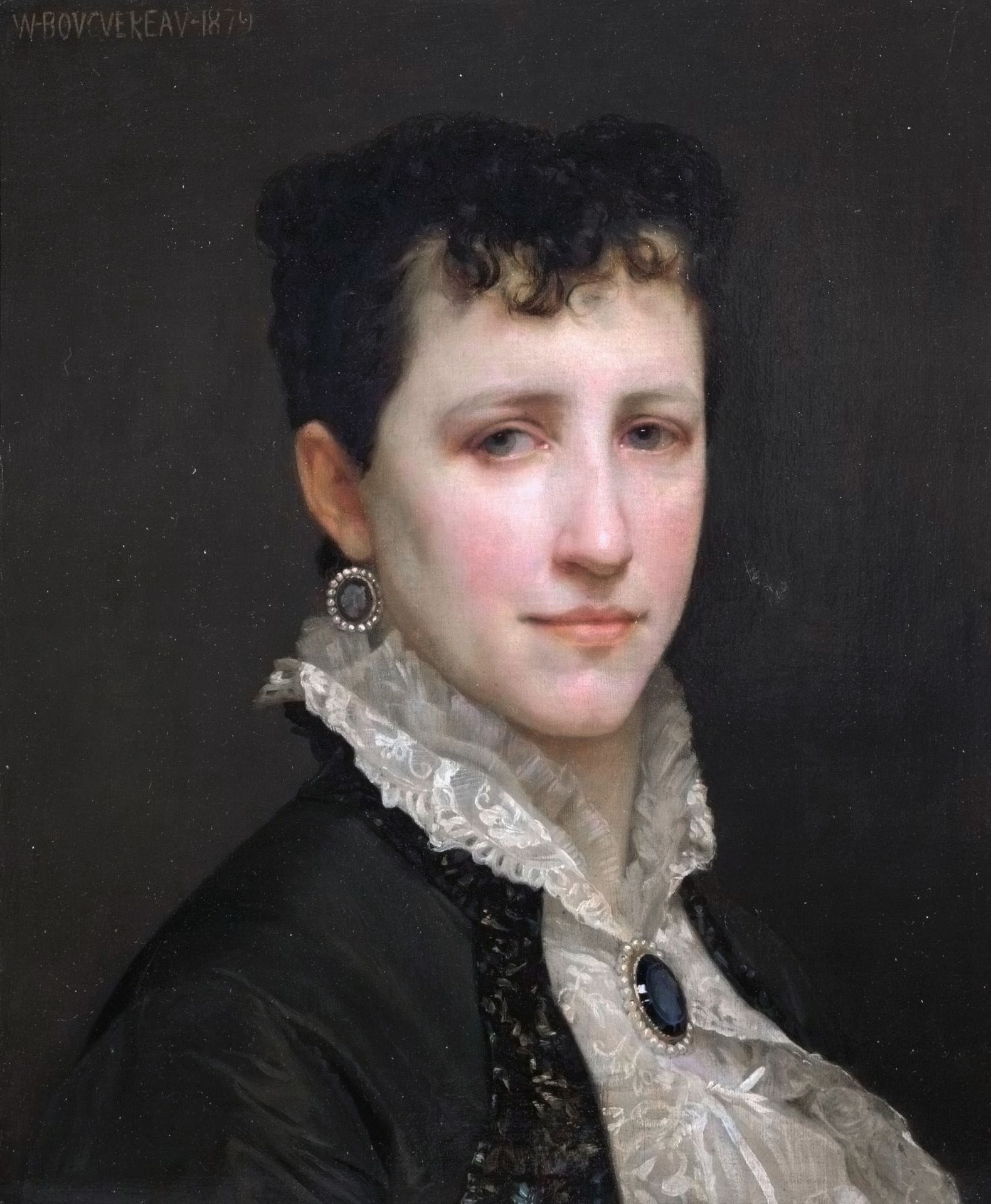 Portrait of Miss Elizabeth Gardner by William Bouguereau