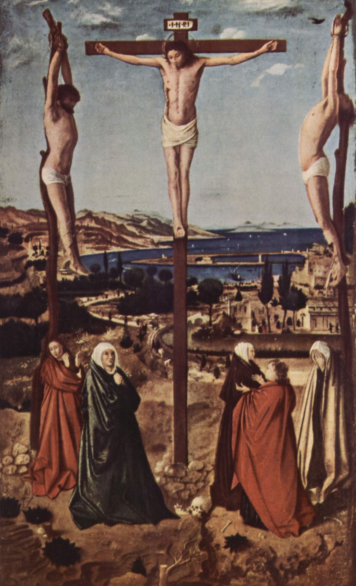 Crucifixion by Antonello da Messina