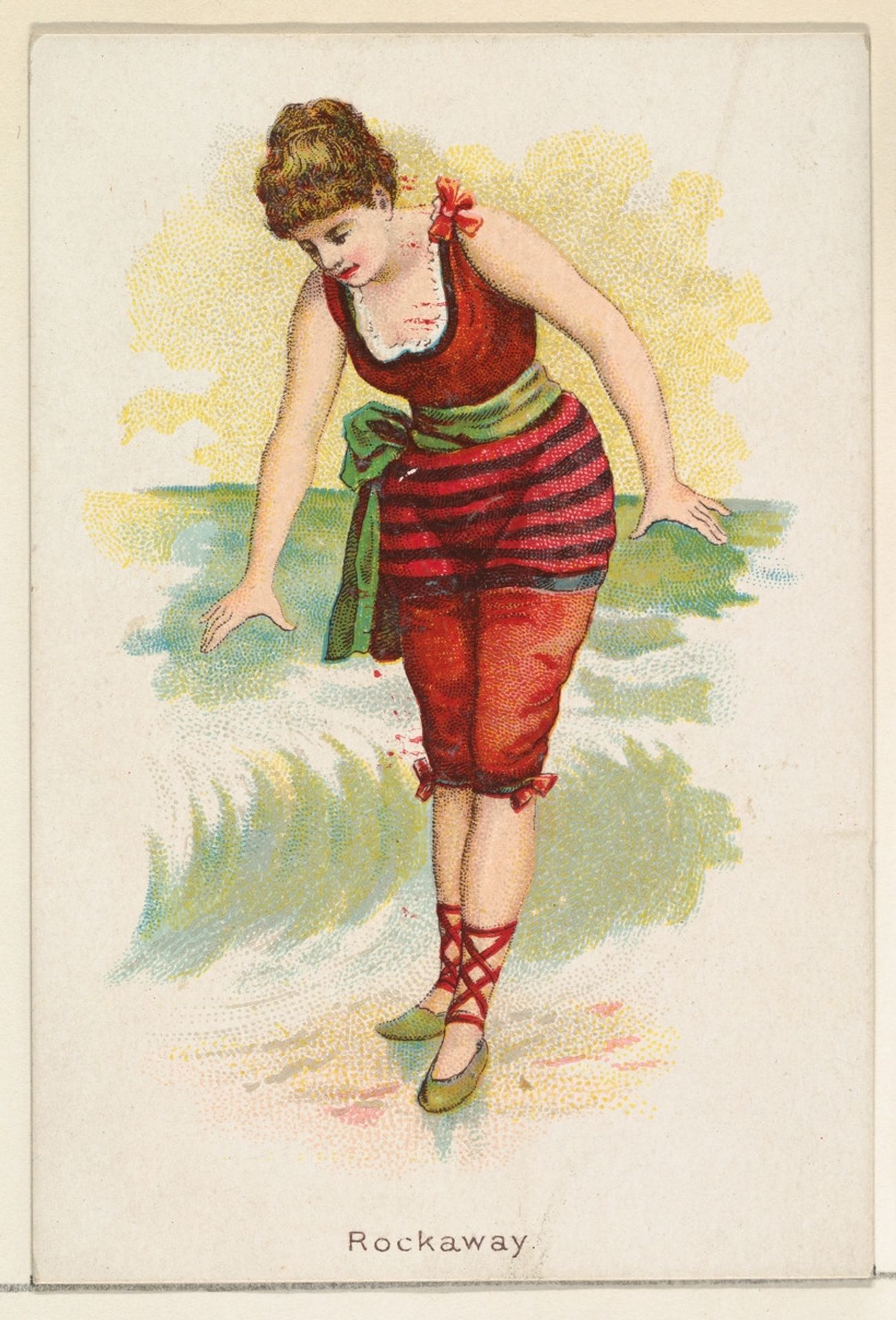 Rockaway, from the Beautiful Bathers series (N192) issued by Wm. S. Kimball & Co. by William S. Kimball & Company
