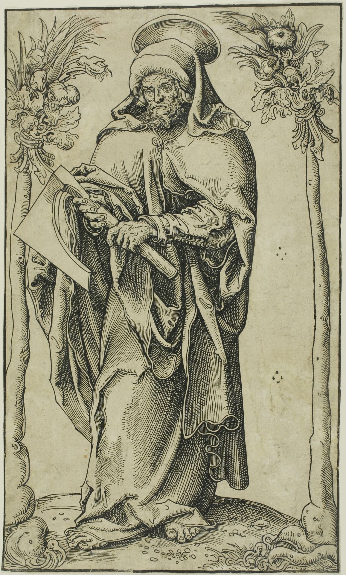 Saint Matthias, from Christ, the Apostles and Saint Paul by Lucas Cranach the Elder