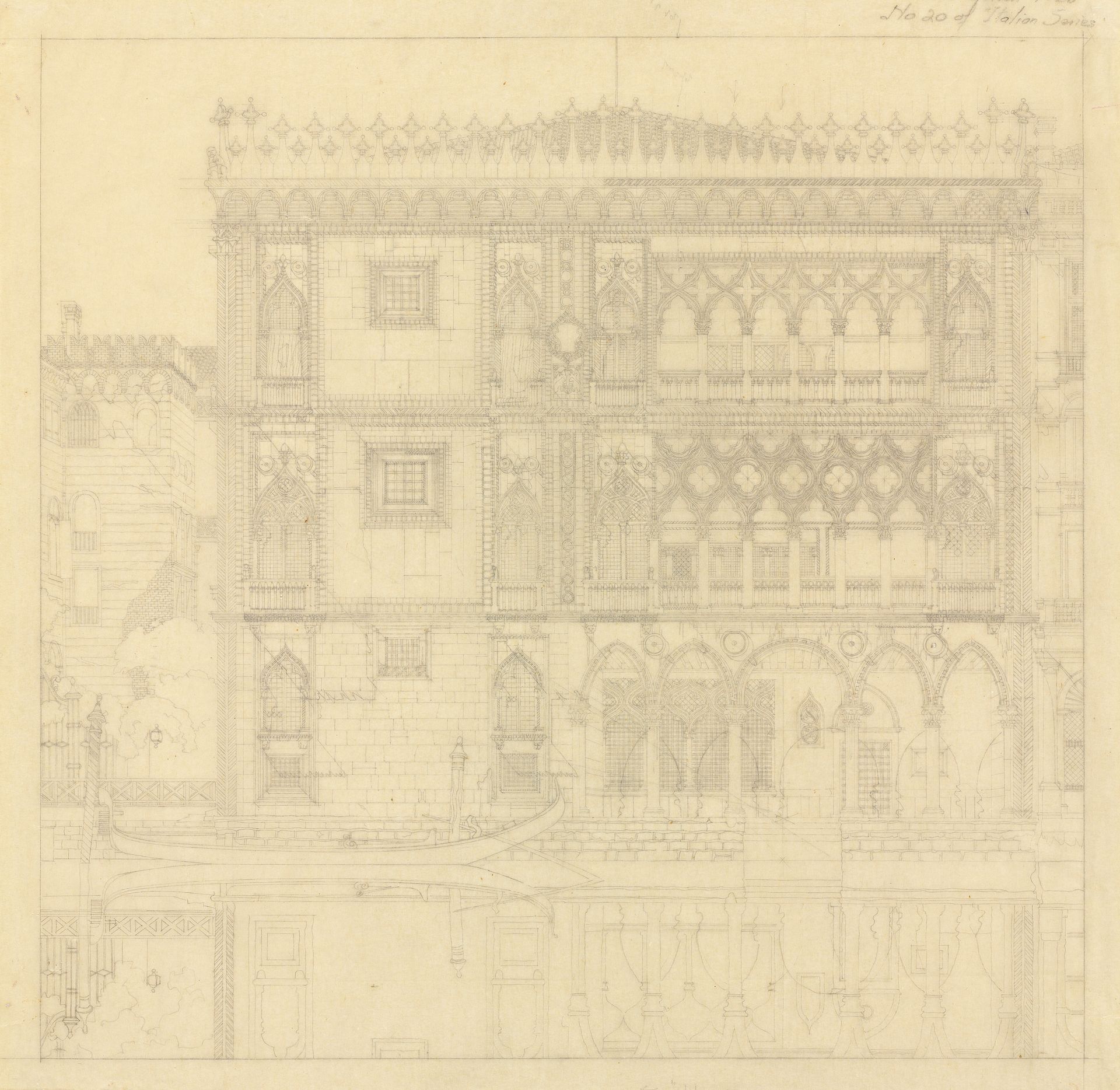 Venetian Filigree (Ca’ d'Oro Venetia) by John Taylor Arms