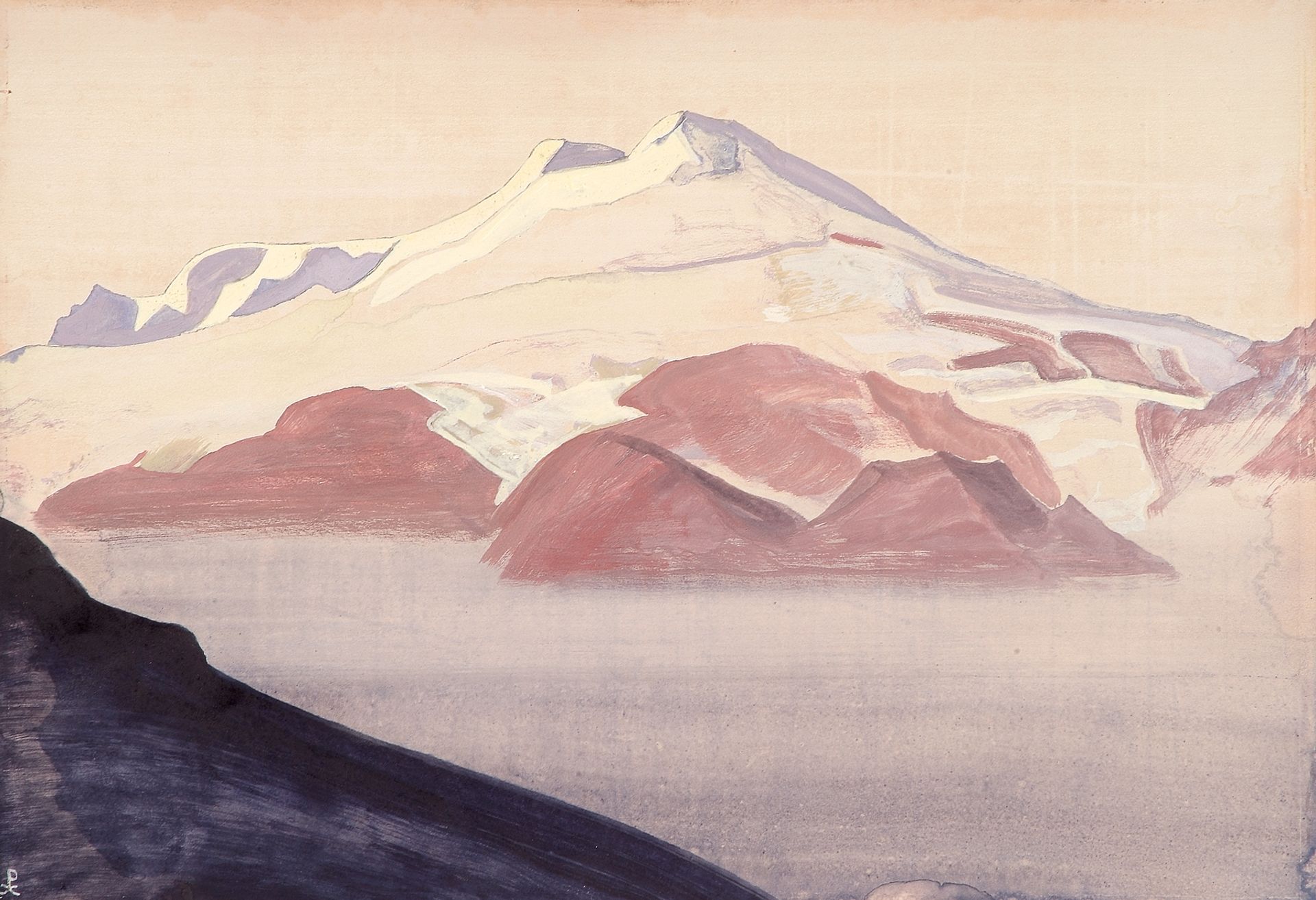 Elbrus, Caucasus. by Nicholas Roerich
