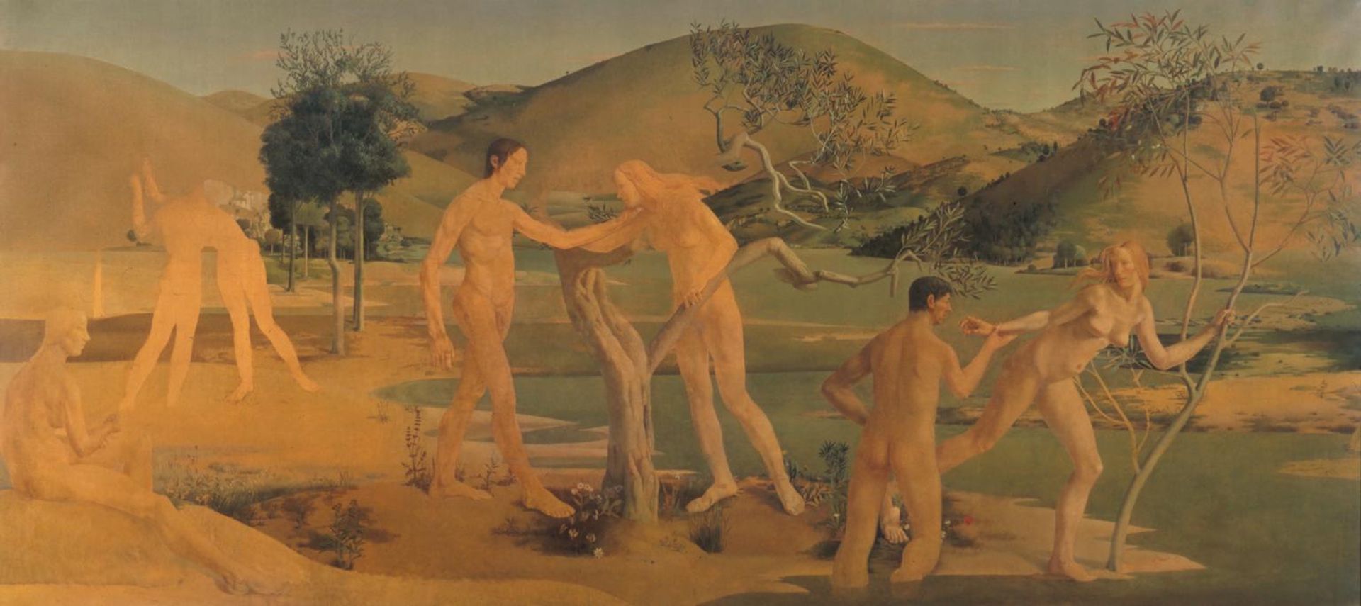 Allegory by  Sir Thomas Monnington