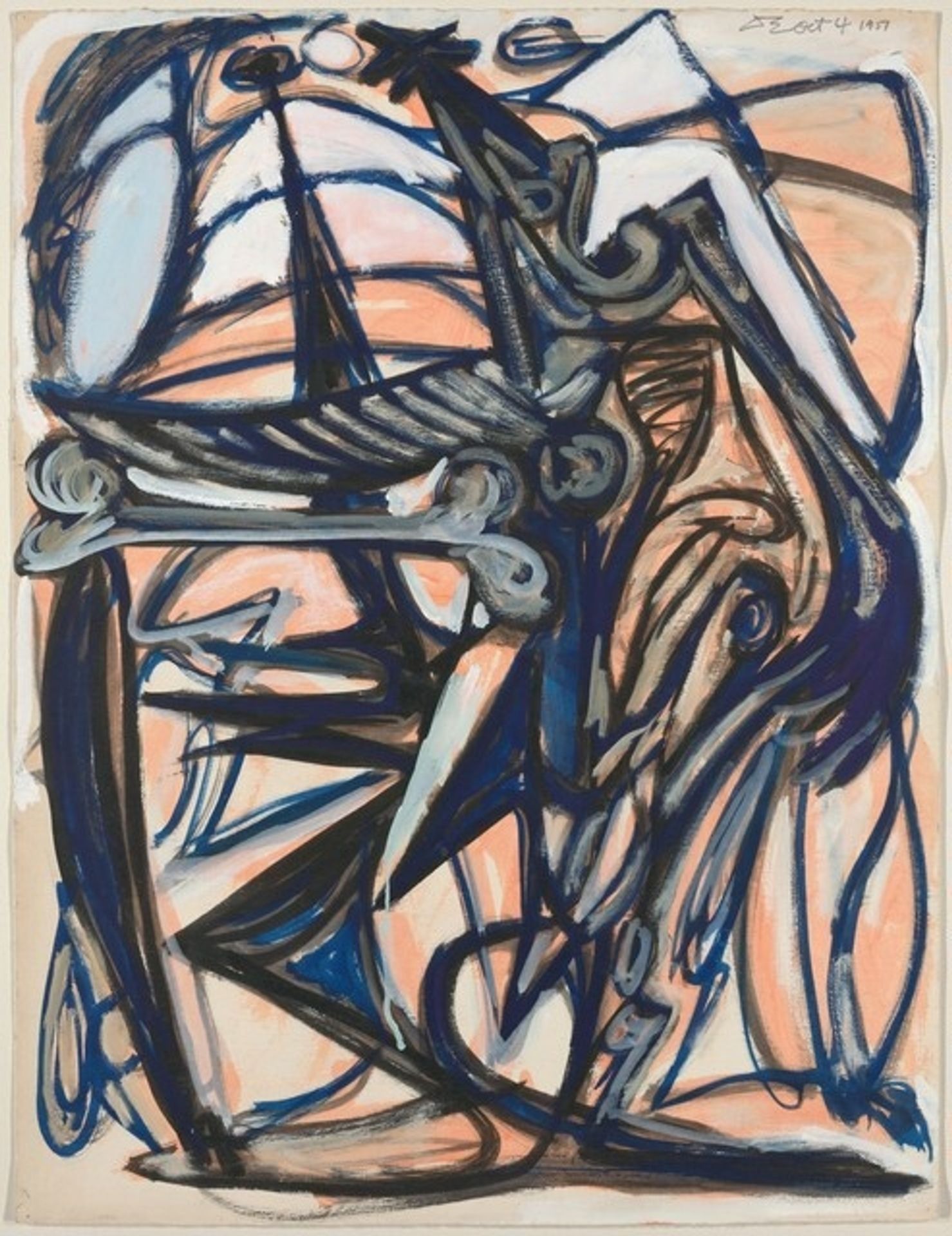 Untitled (Oct 4 1951) by David Smith
