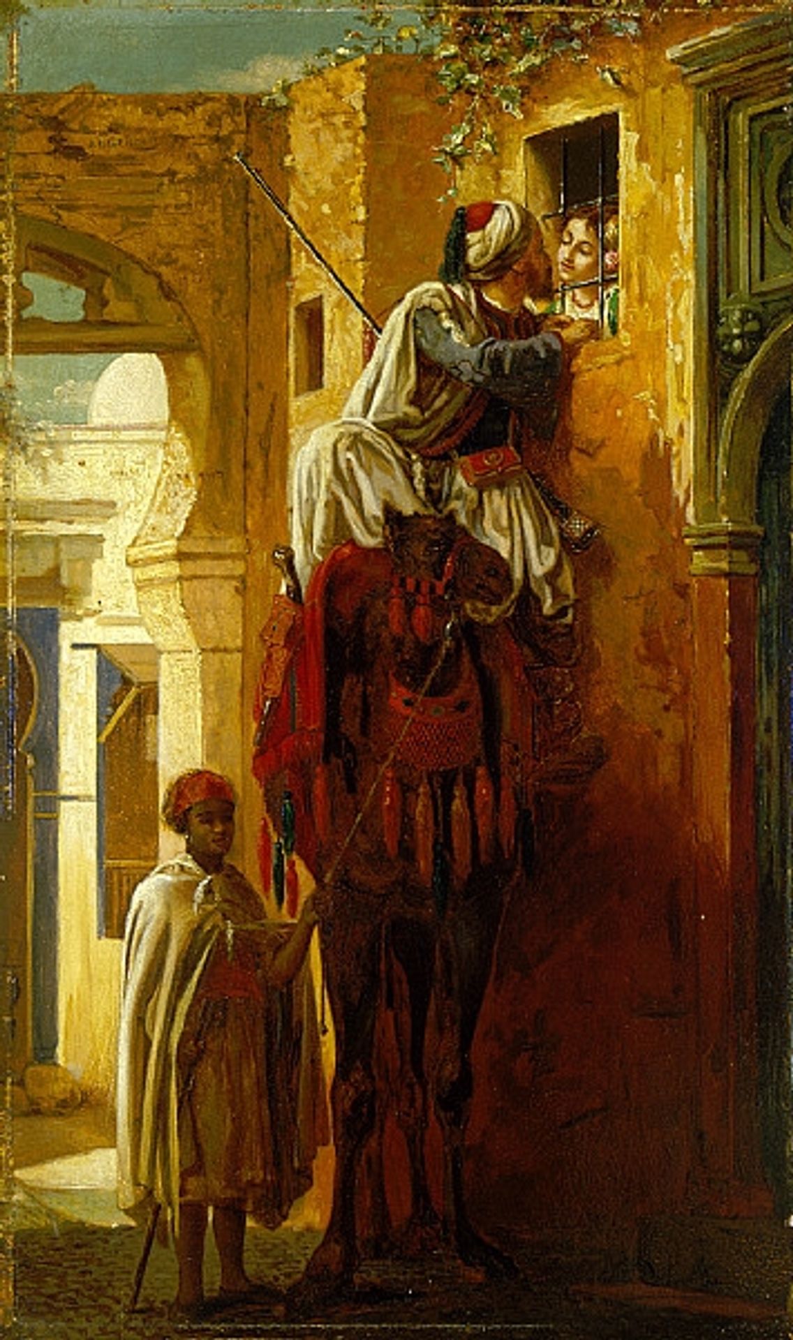 The Tryst by Jean-Léon Gérôme