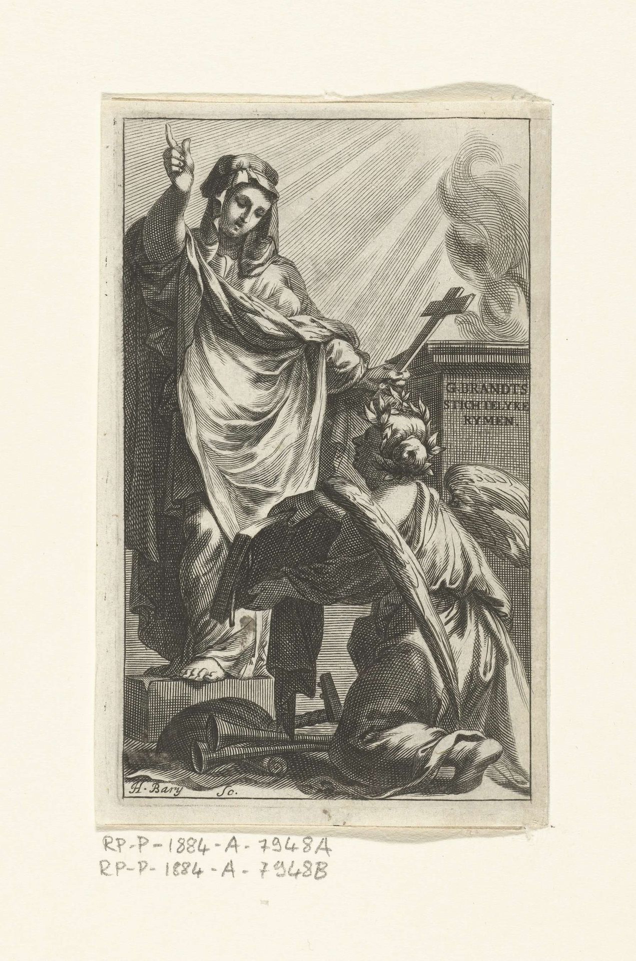 De kerk preekt by Hendrik Bary