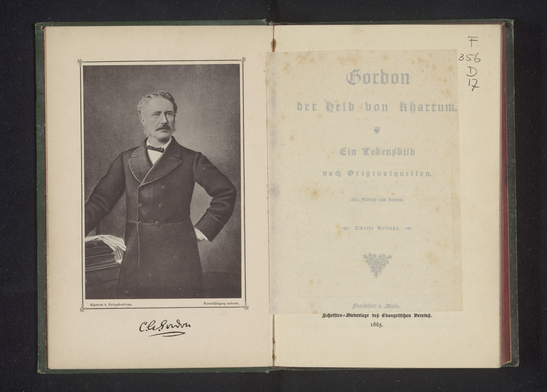 Portret van Charles George Gordon by Anonymous