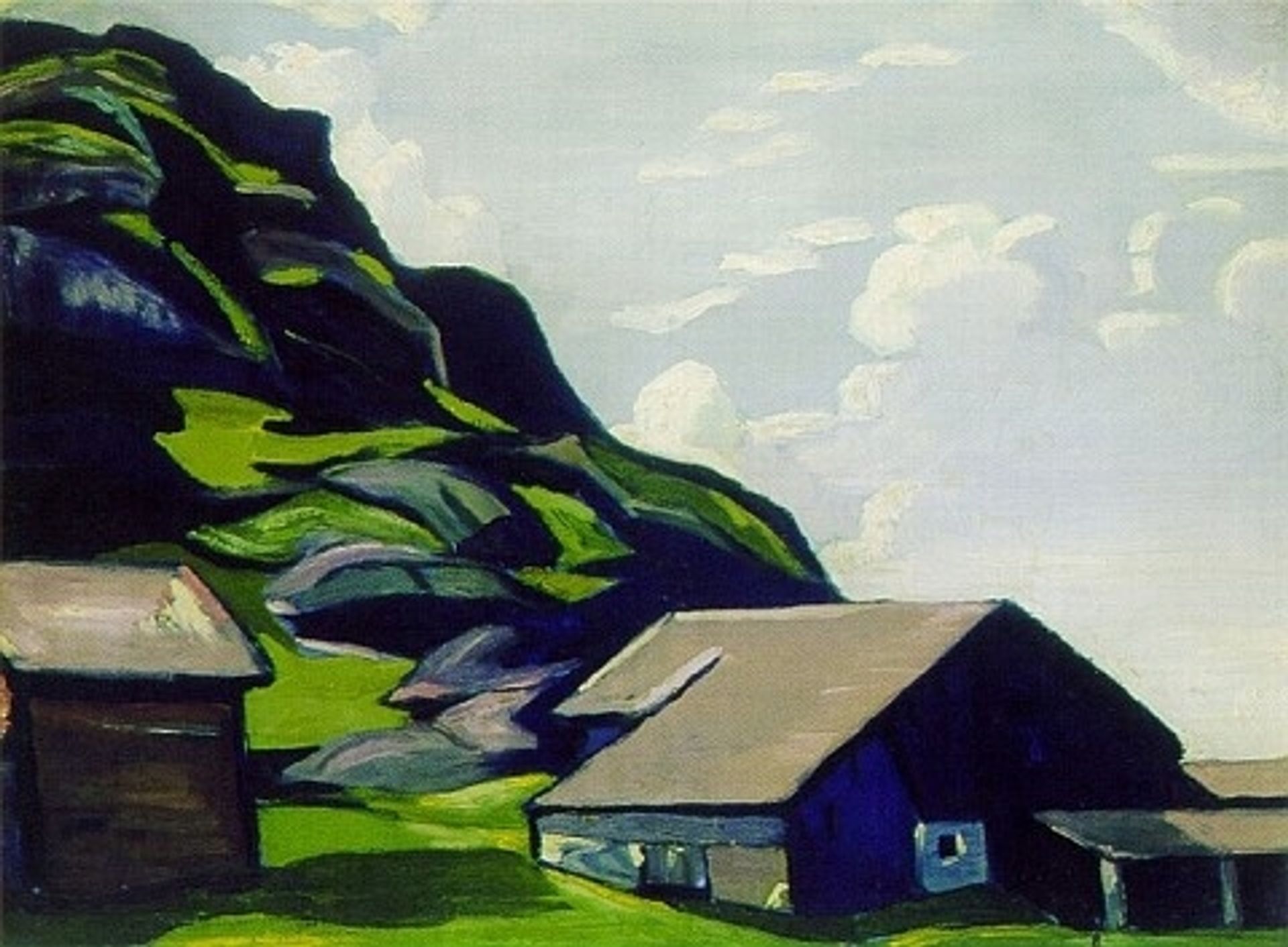 Mountain Luton by Nicholas Roerich