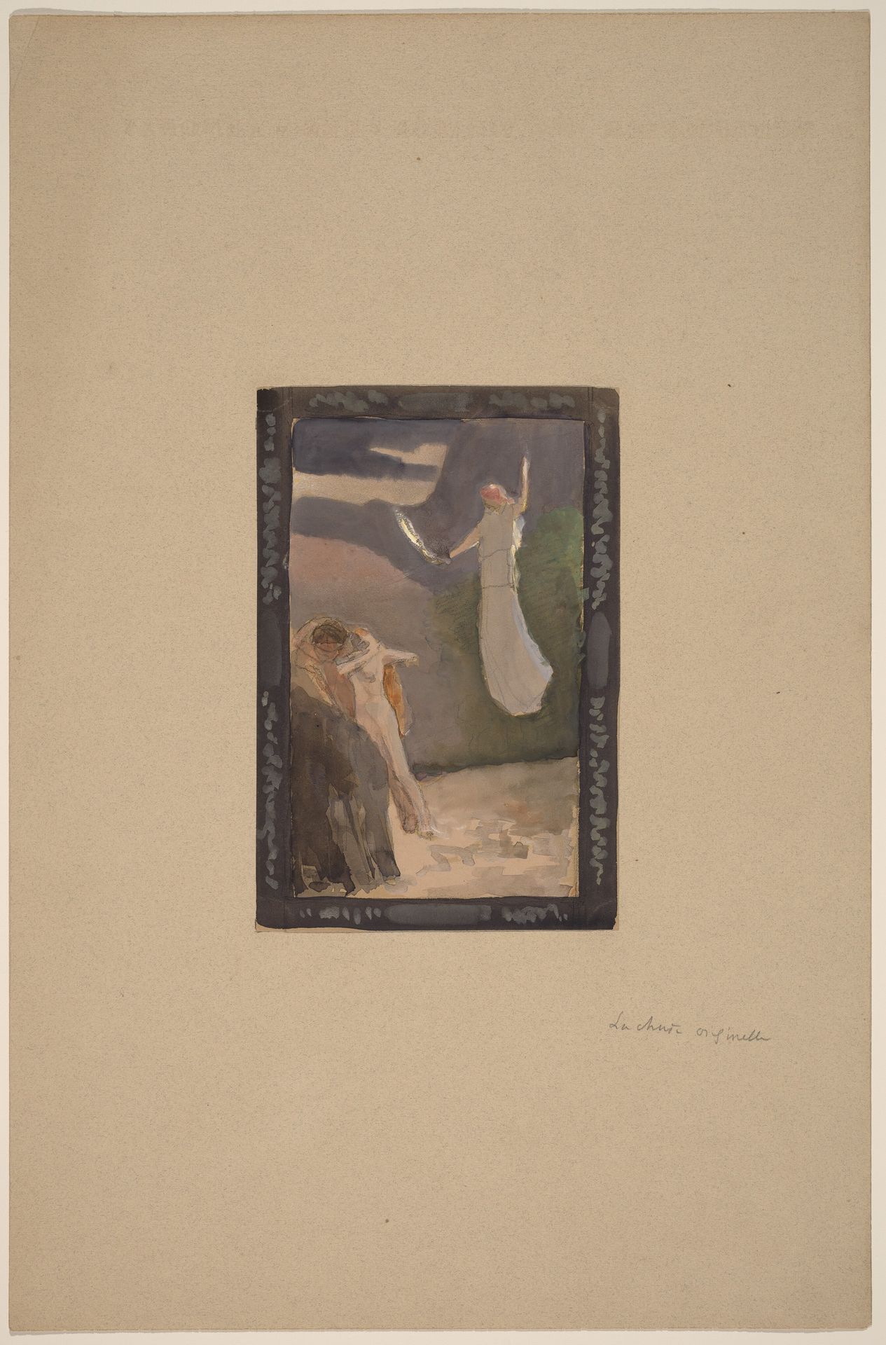 Study for a Panel by Charles Sprague Pearce