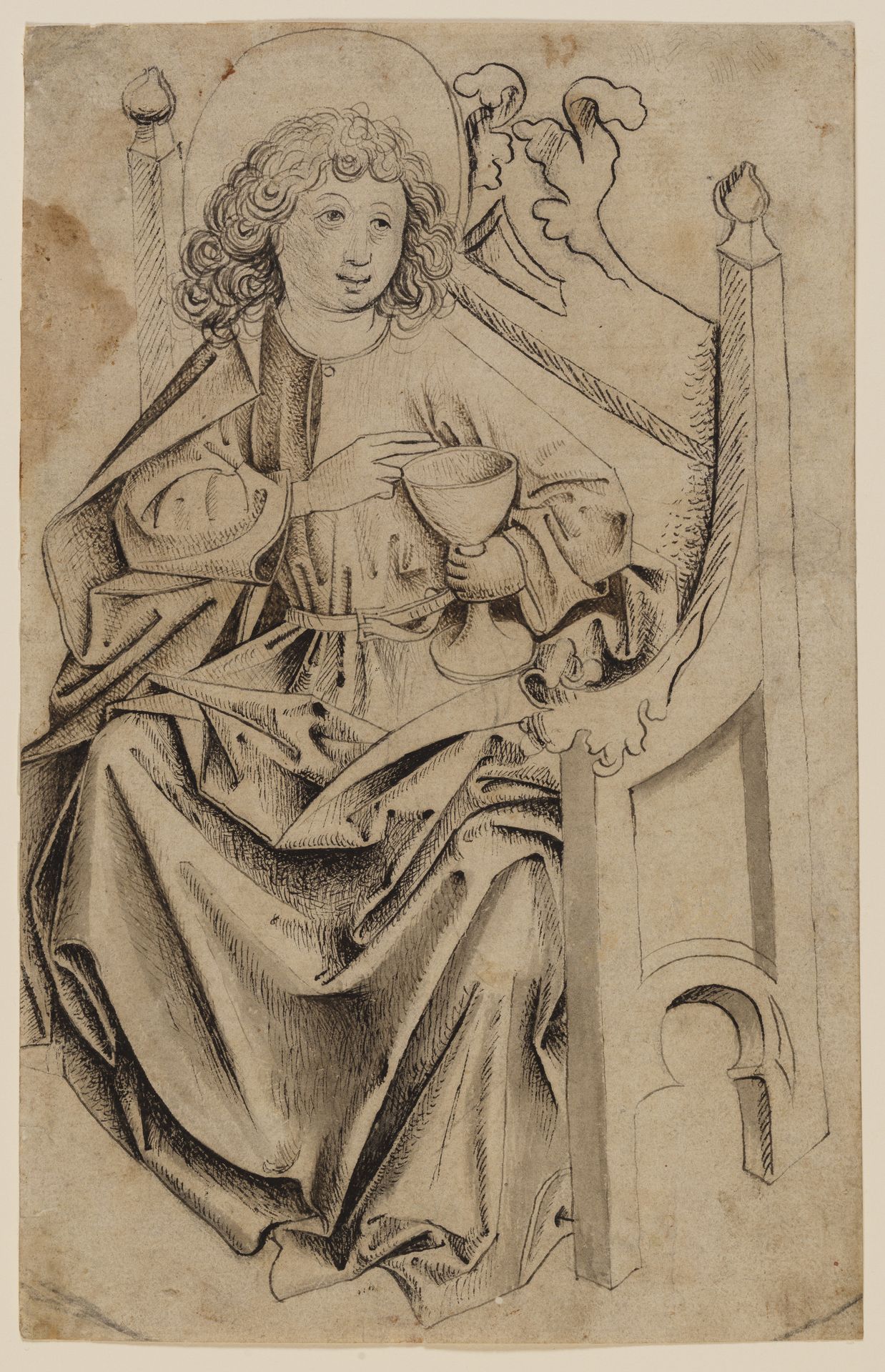 Saint John the Evangelist by Upper Rhine (Switzerland)