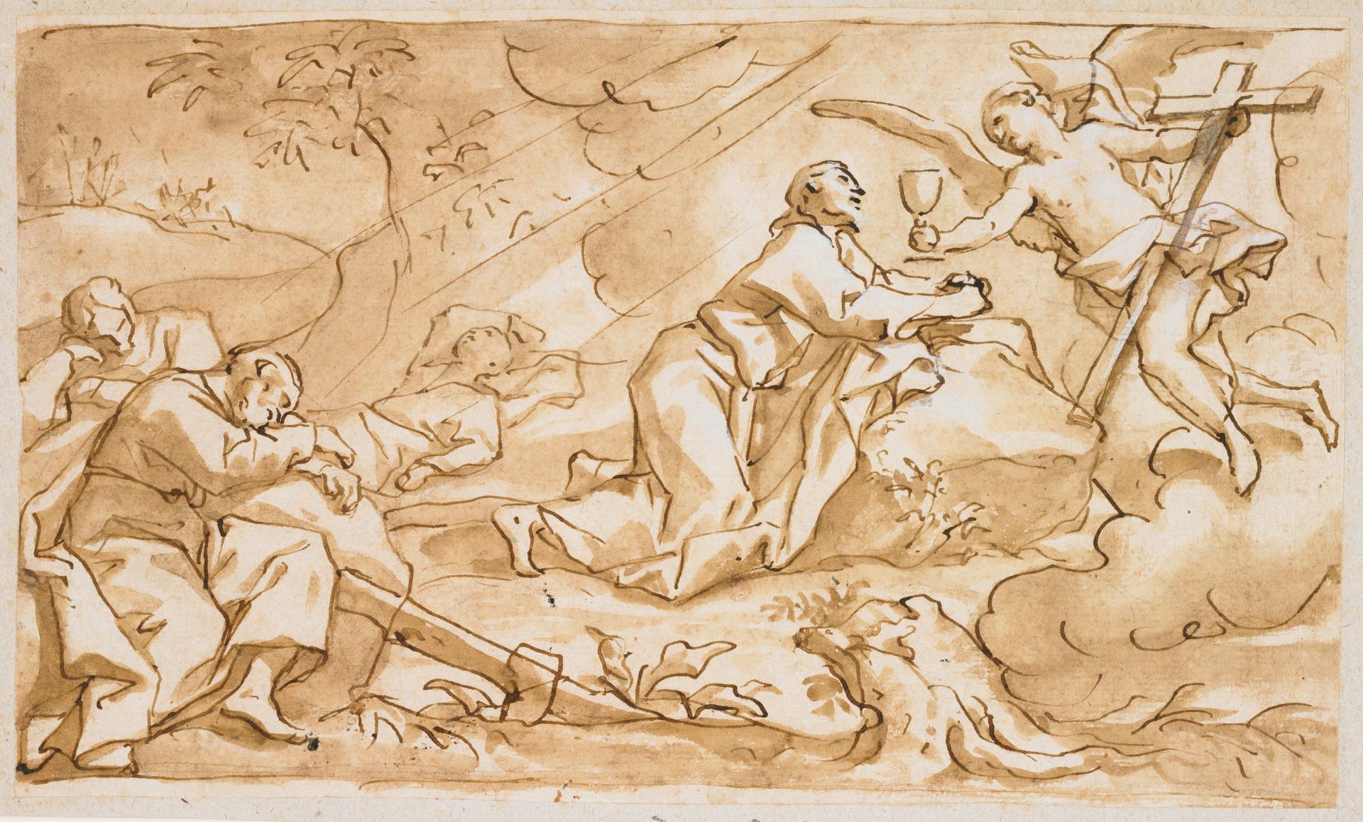 Agony in the Garden by Domenico Piola