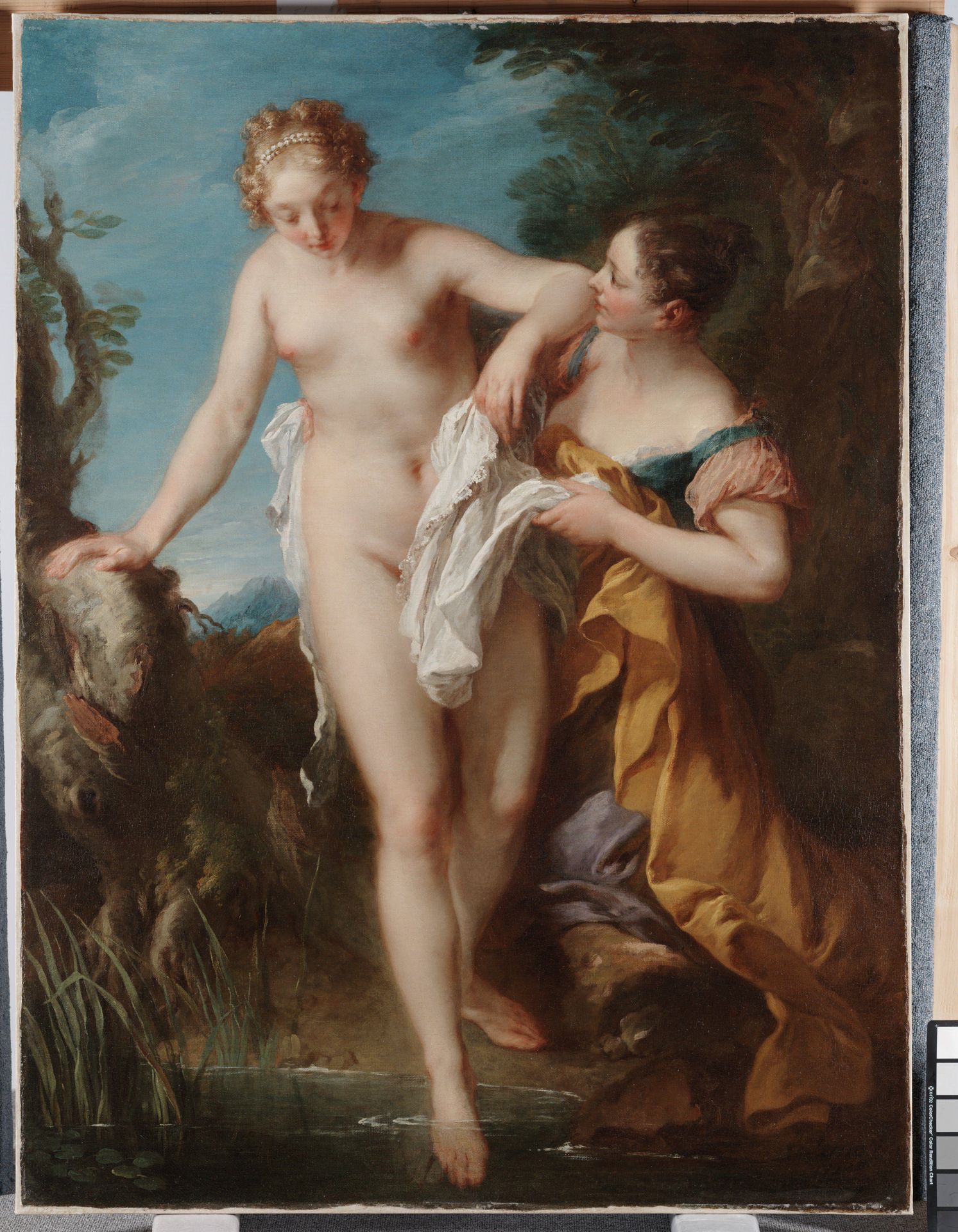 The Bather by François Lemoyne