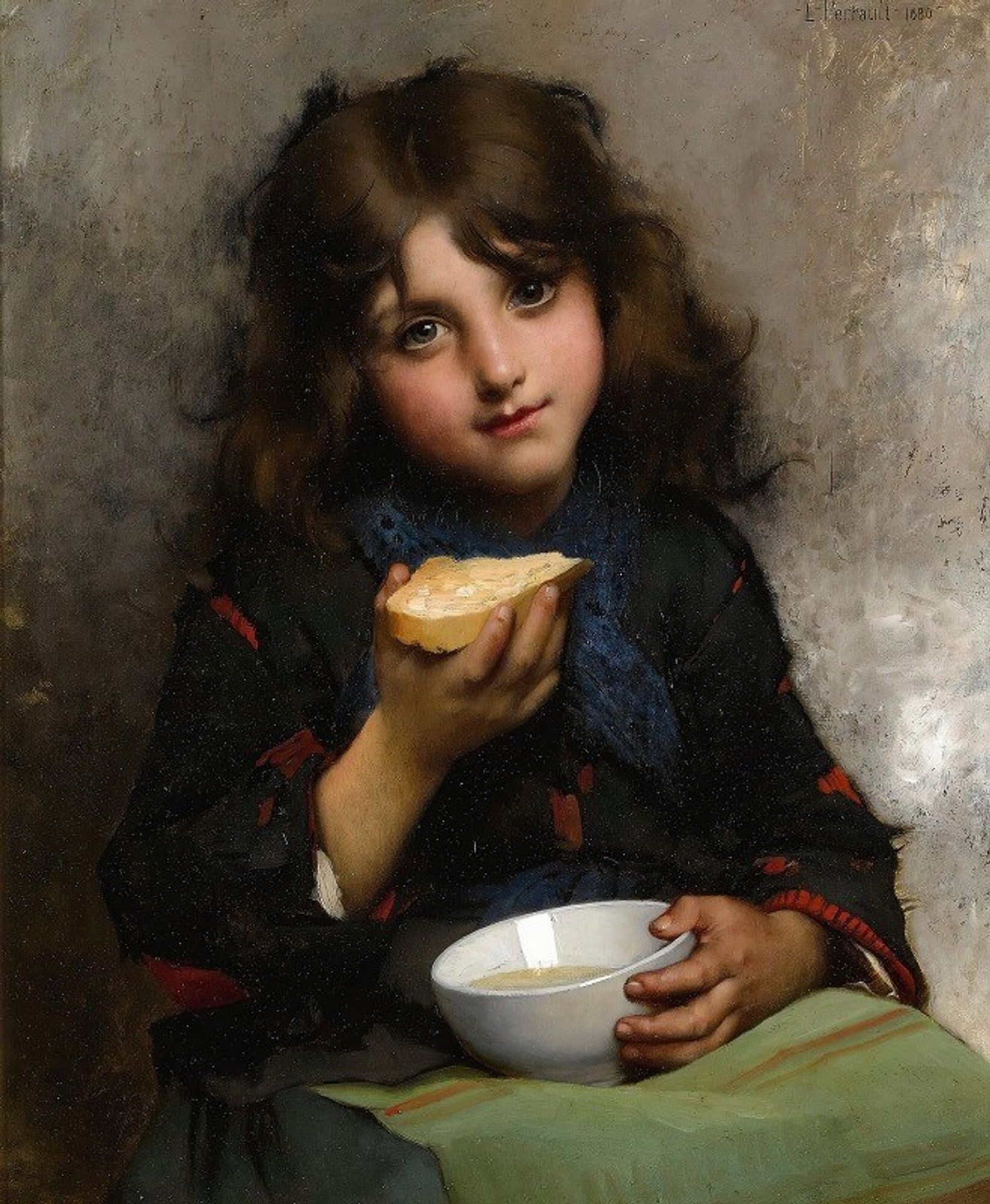 Le Goûter by Léon Bazile Perrault