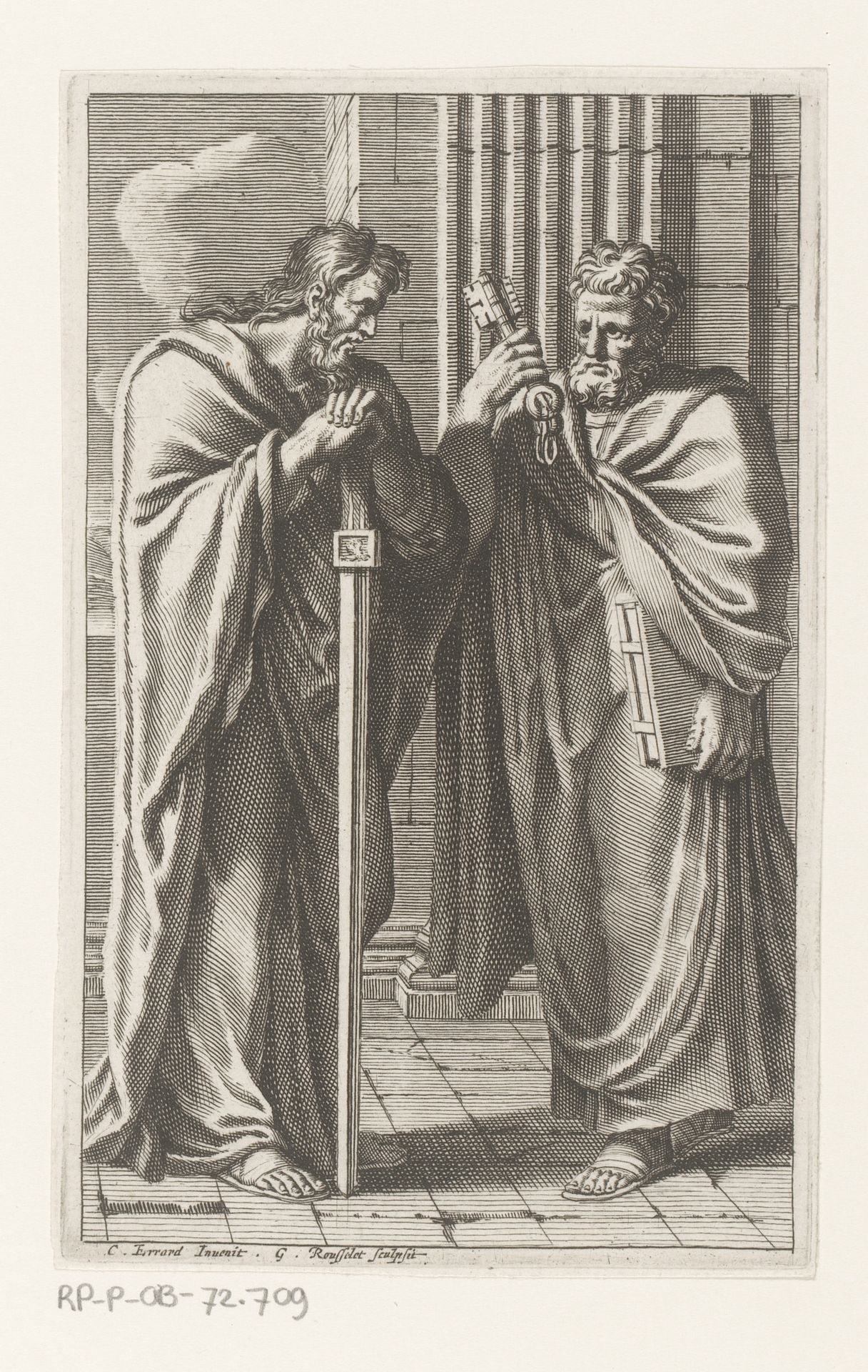 Petrus en Paulus by Gilles Rousselet