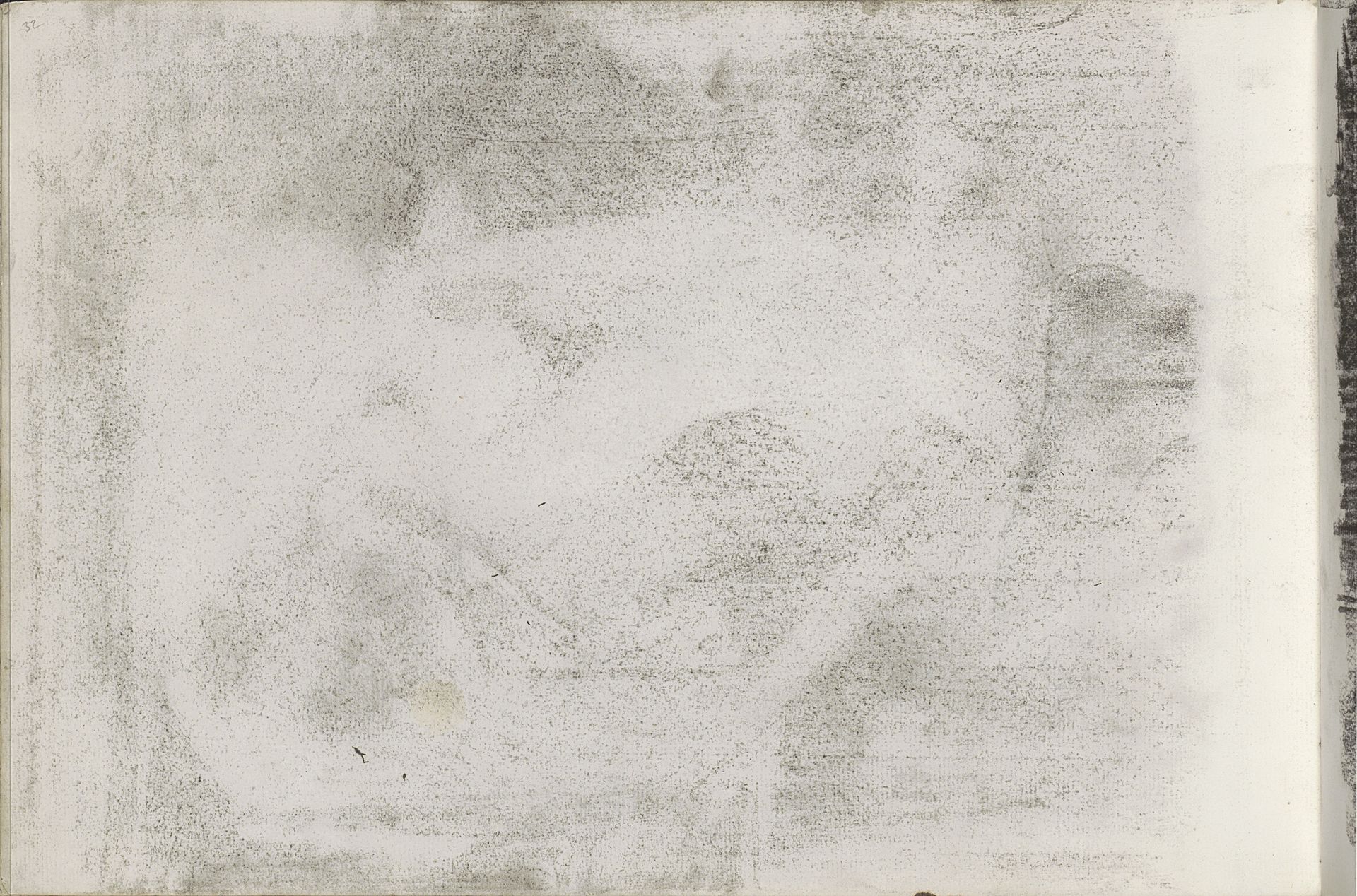 Abklatsch van de krijttekening op pagina 33 by Willem Witsen