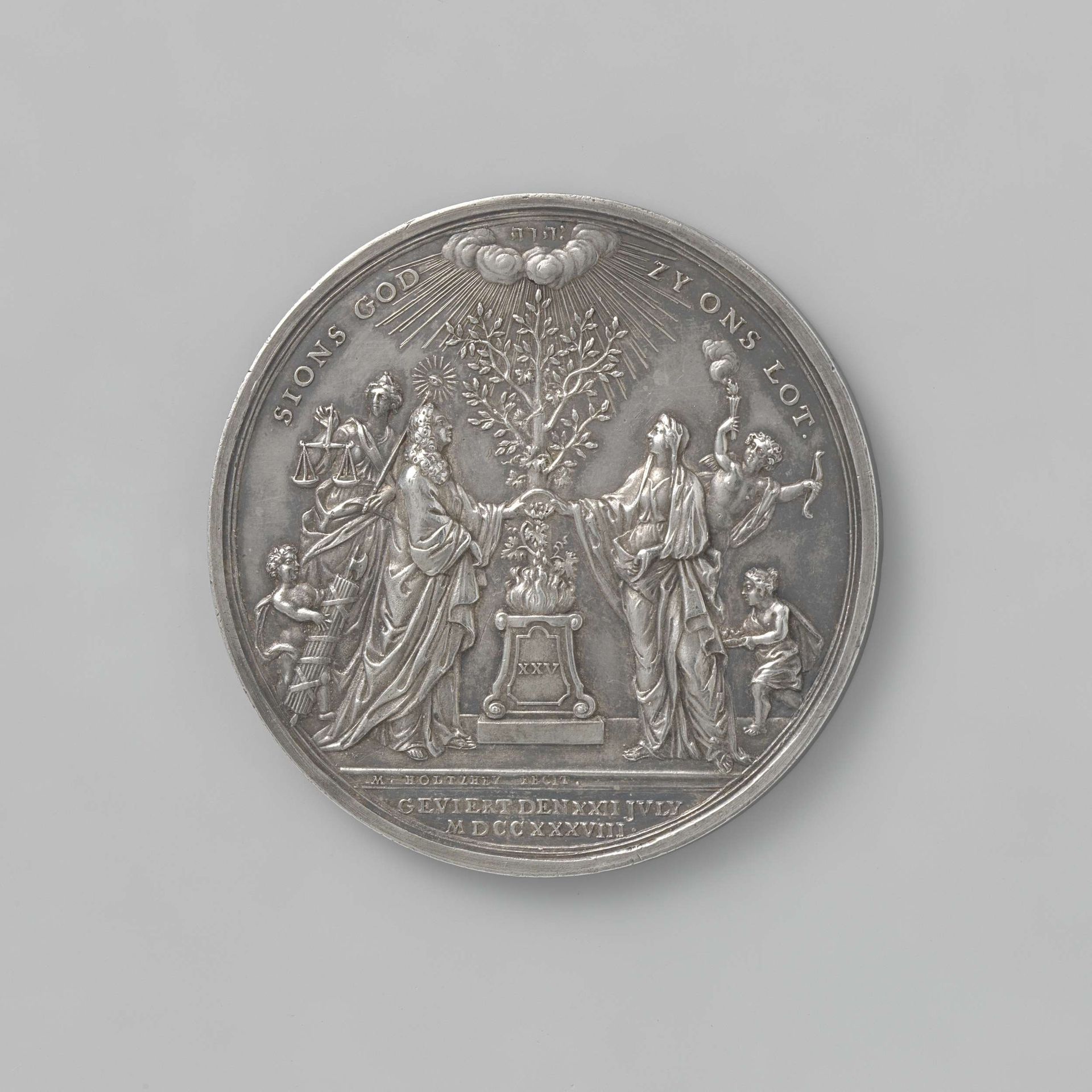 Family medal by Martin Holtzhey