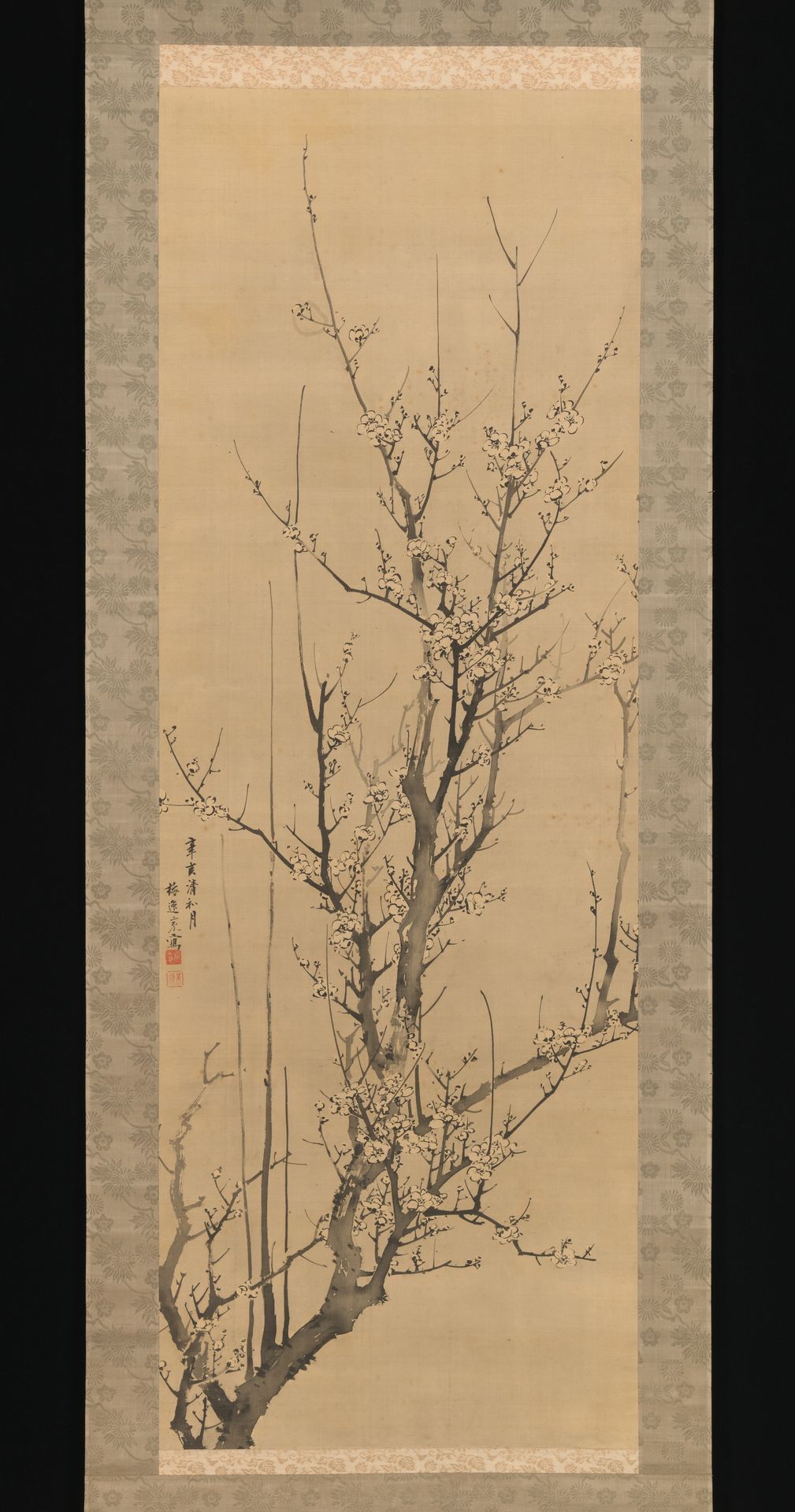 Plum Blossoms by Yamamoto Baiitsu