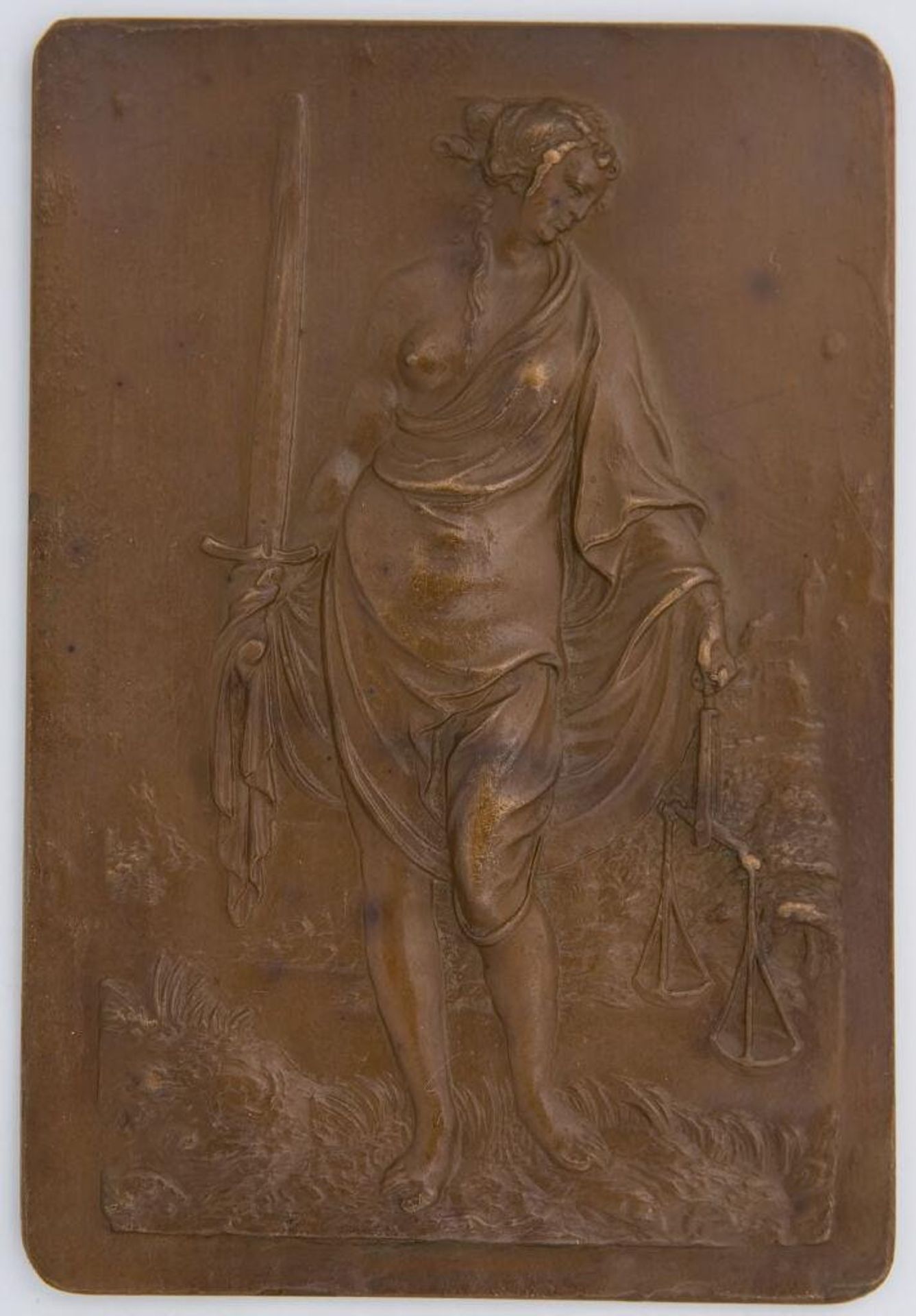 Justice, from the series "The Seven Virtues (standing)" by Anonymous