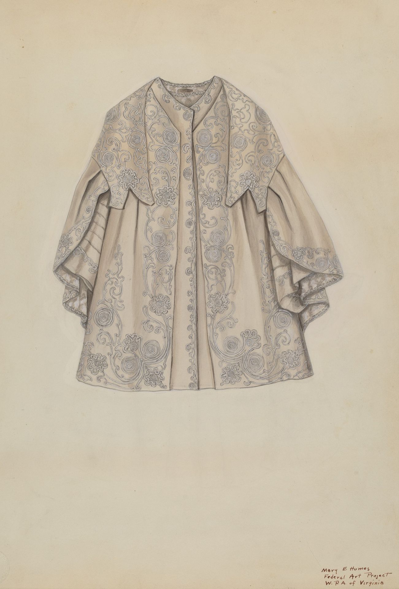 Opera Cloak by Mary E. Humes