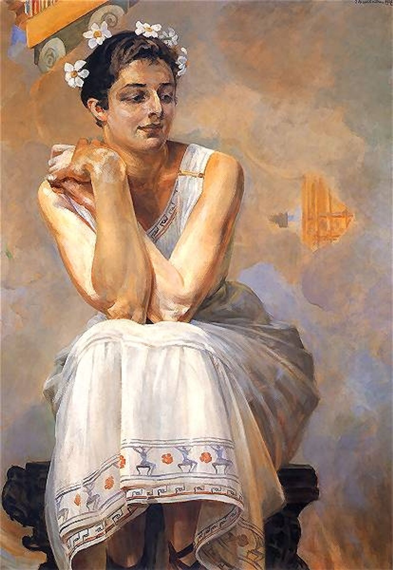 Pythia by Jacek Malczewski