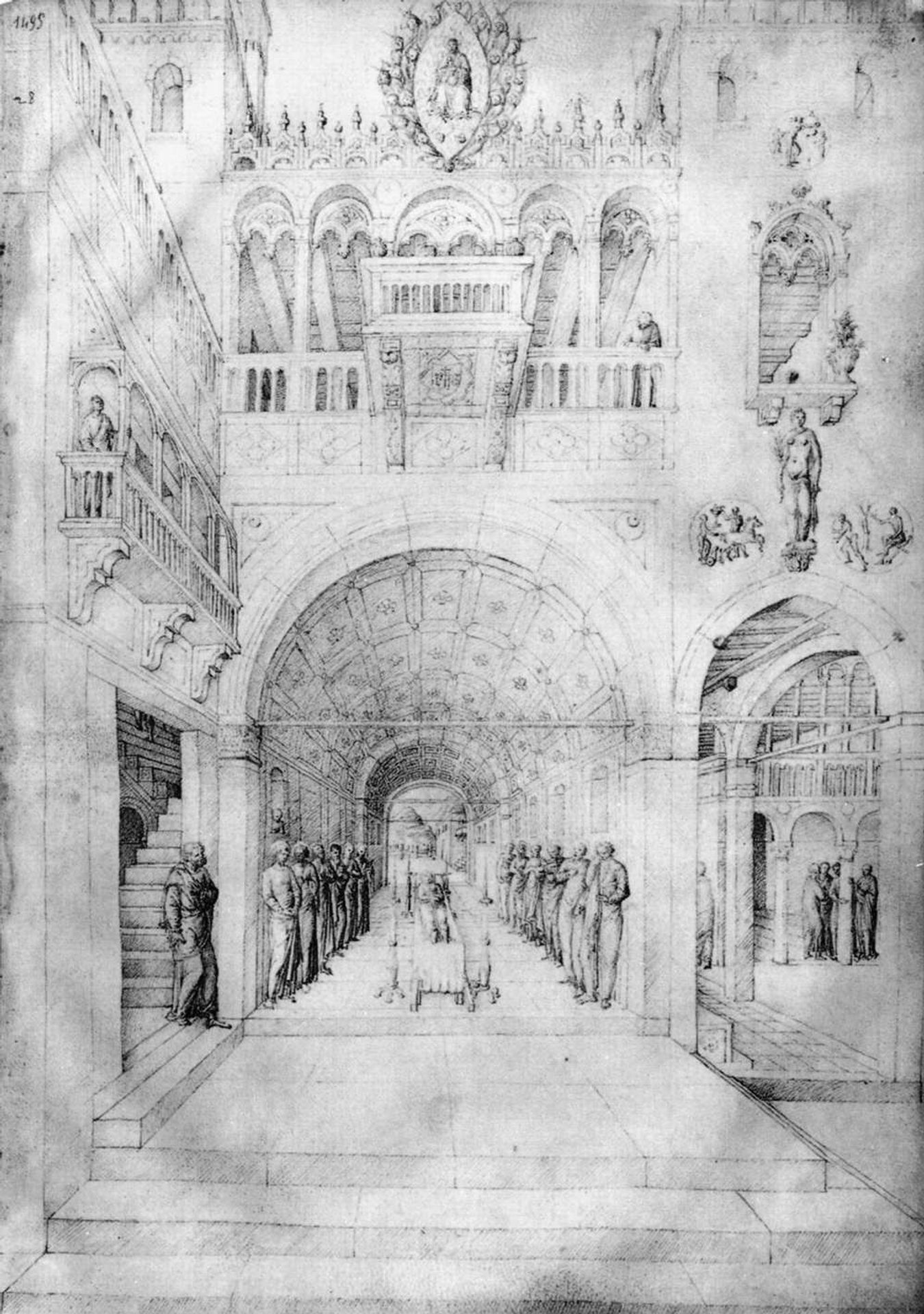 Dormition of the Virgin by Jacopo Bellini