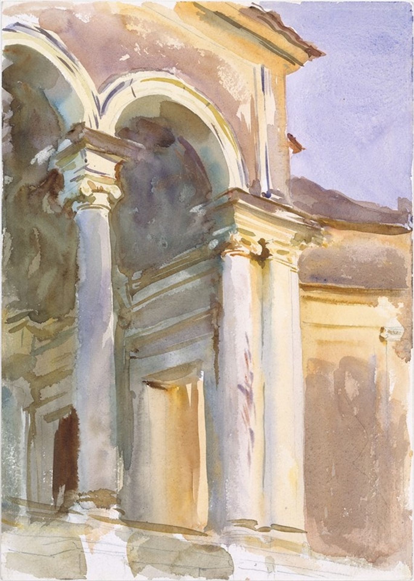 Loggia, Villa Giulia, Rome by John Singer Sargent