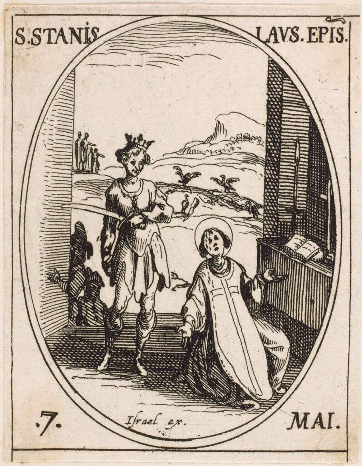 Saint Stanislaus by Jacques Callot