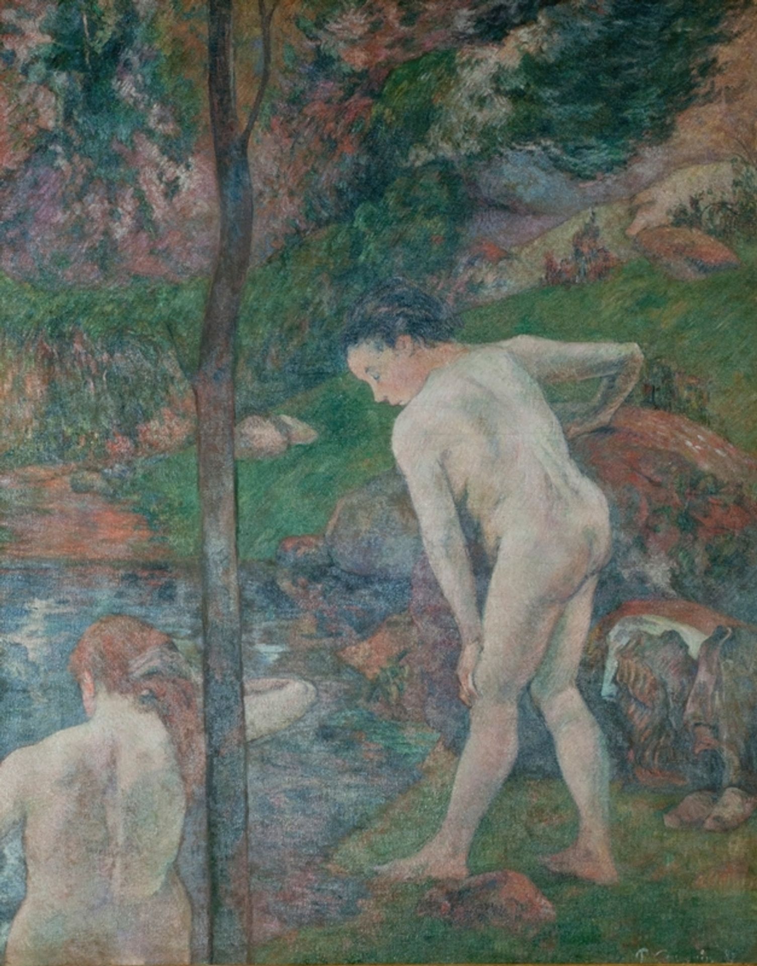 La Baignade, ou Deux baigneuses by Paul Gauguin