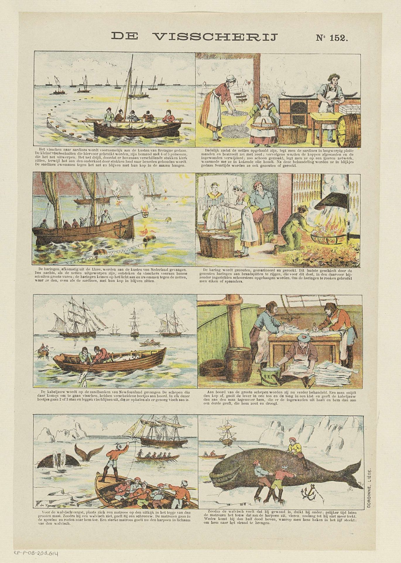 De visscherij by A. de Ker