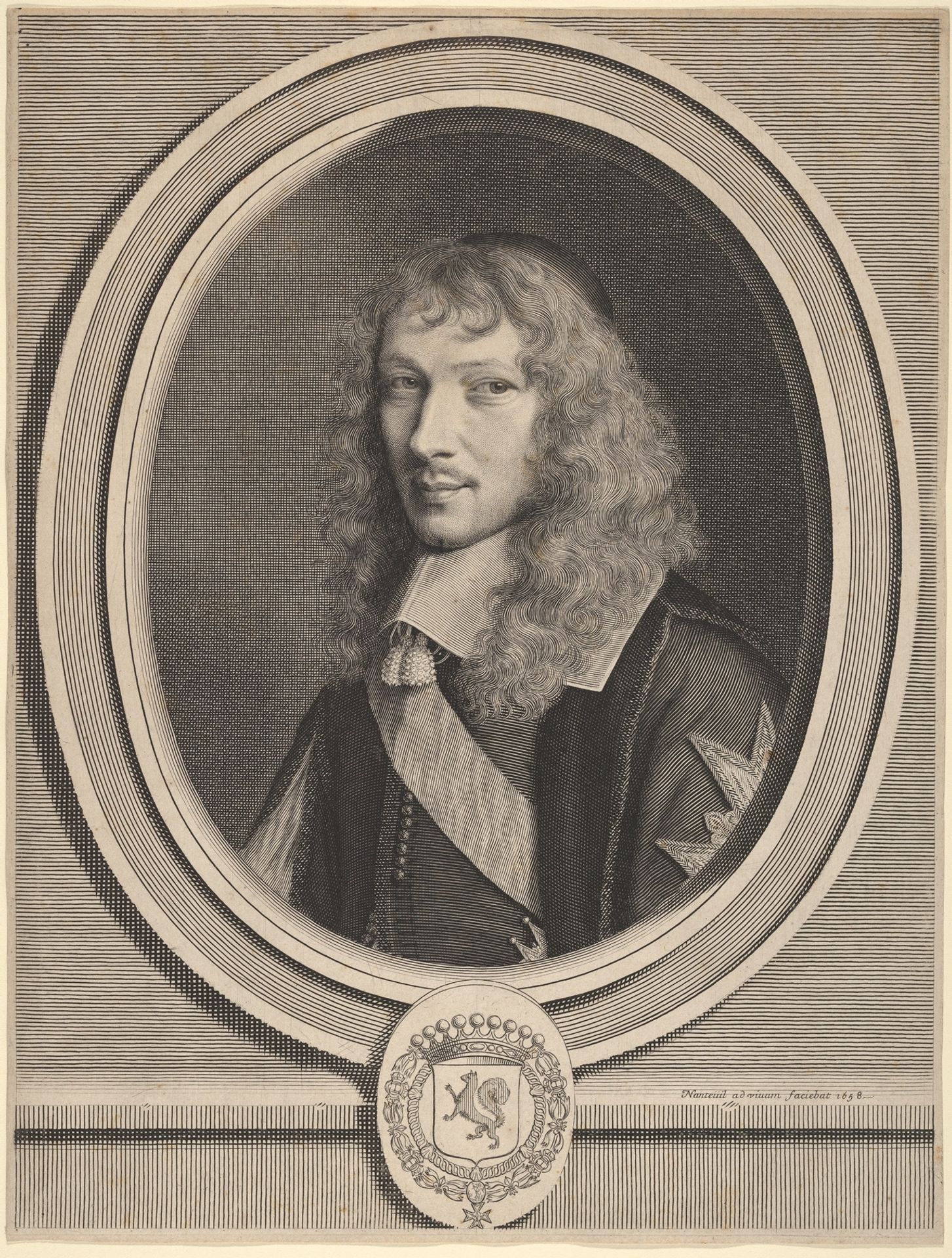 Basile Fouquet by Robert Nanteuil
