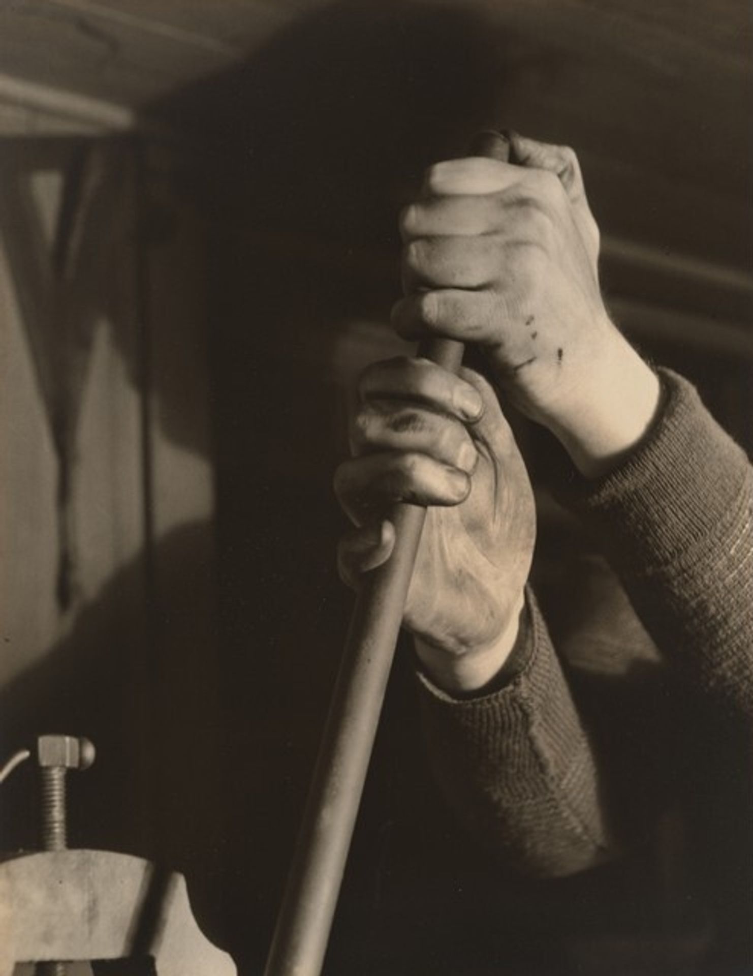Hands of an Etcher by Alma Lavenson
