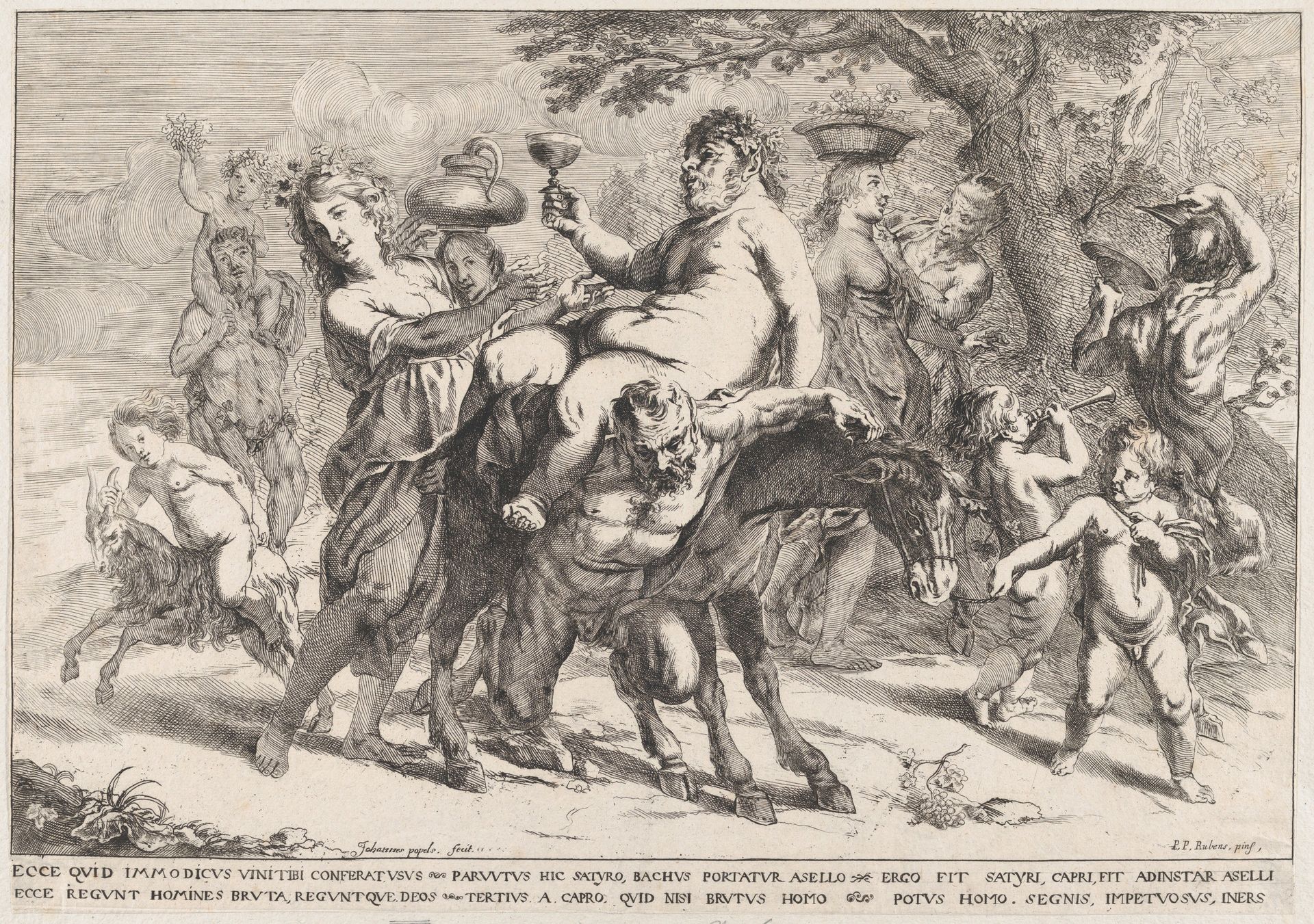 The Triumph of Bacchus by Jan Popels