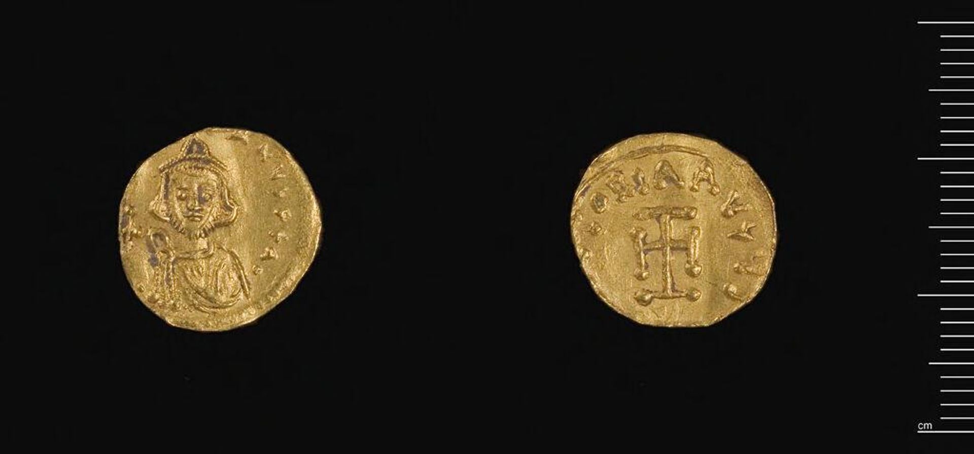 Coin of Justinian II by Justinian II