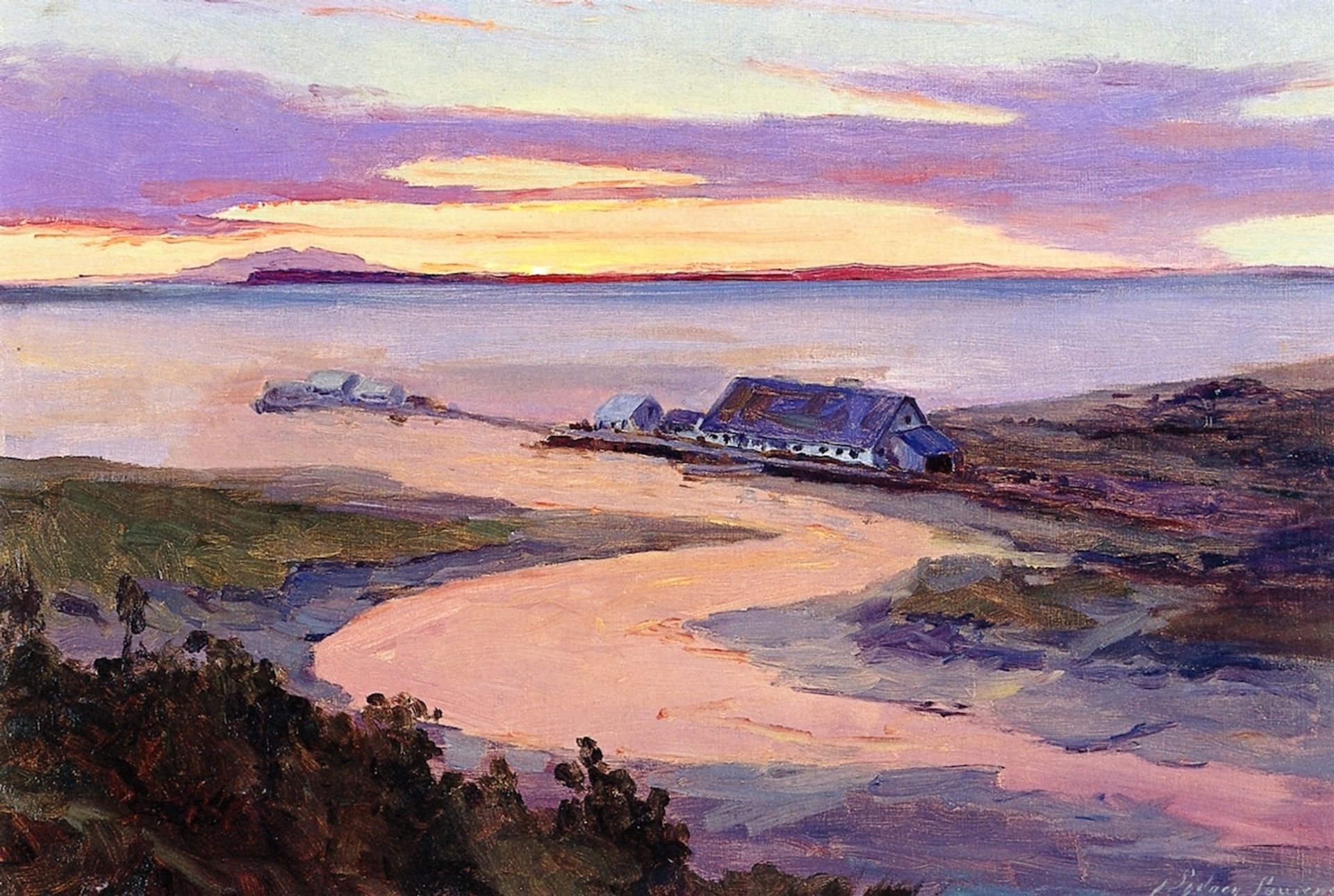 Emard Salmon Cannery by Sydney Laurence
