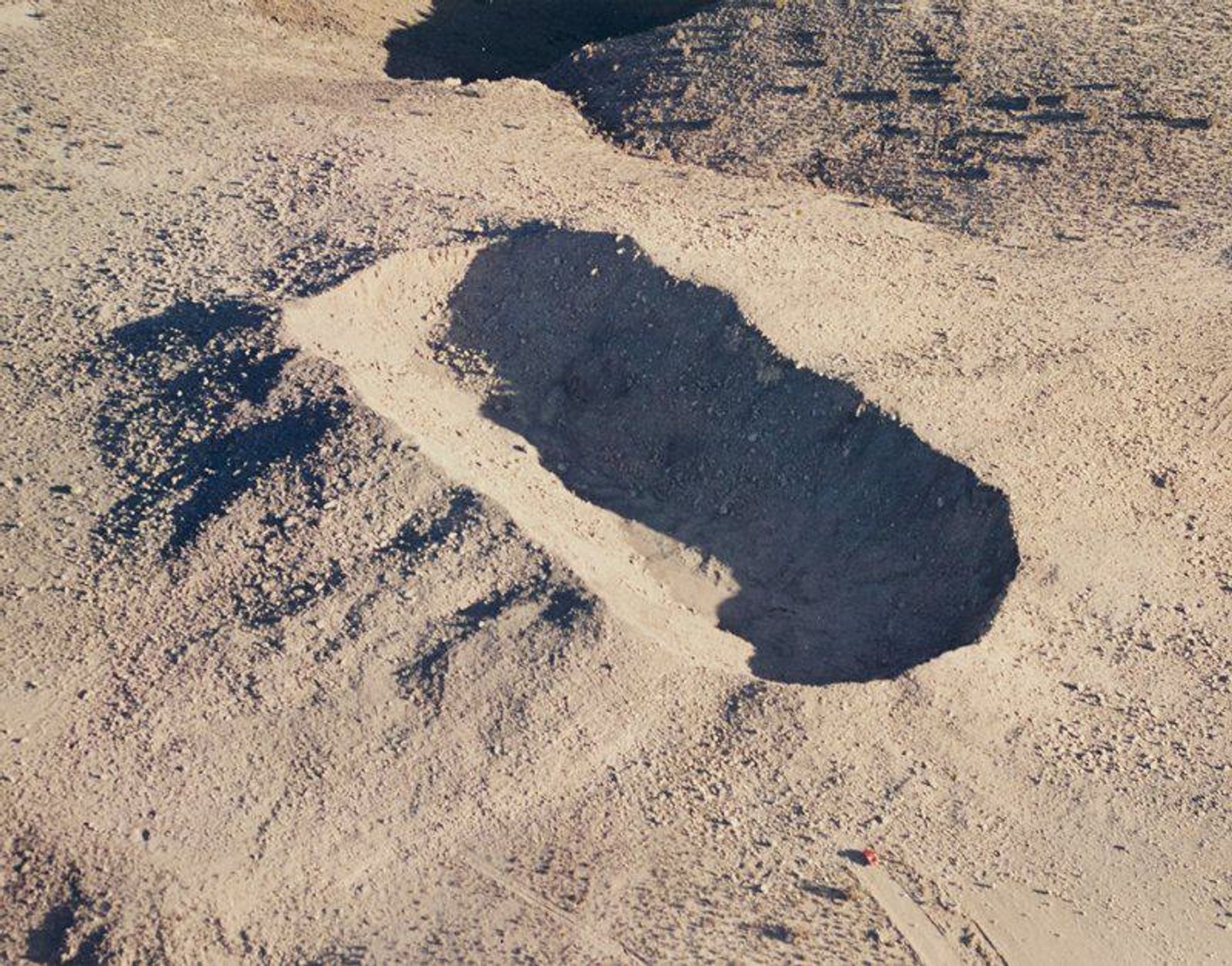 Untitled (Atomic Bomb Test Crater by Anonymous