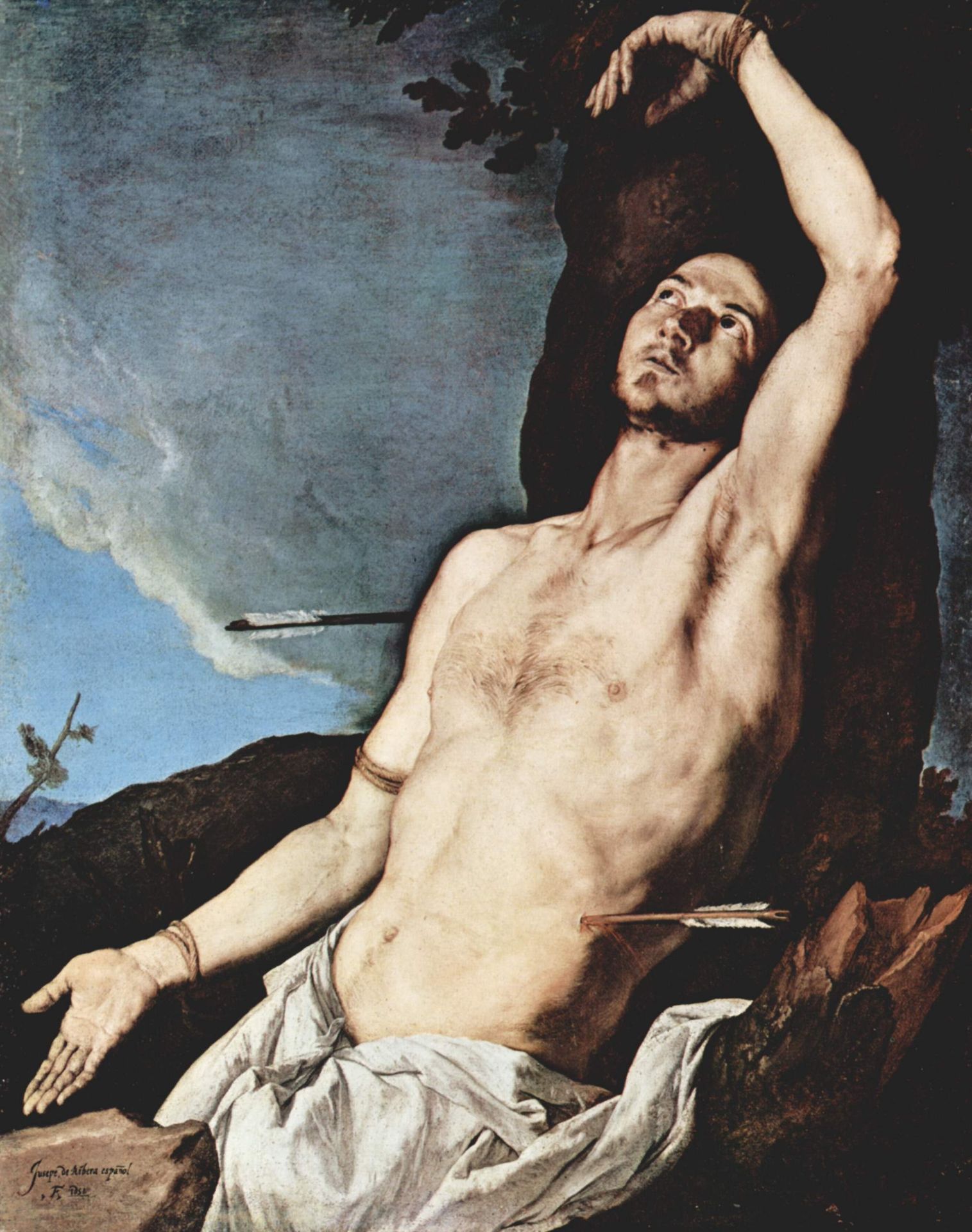 St. Sebastian by Jusepe de Ribera