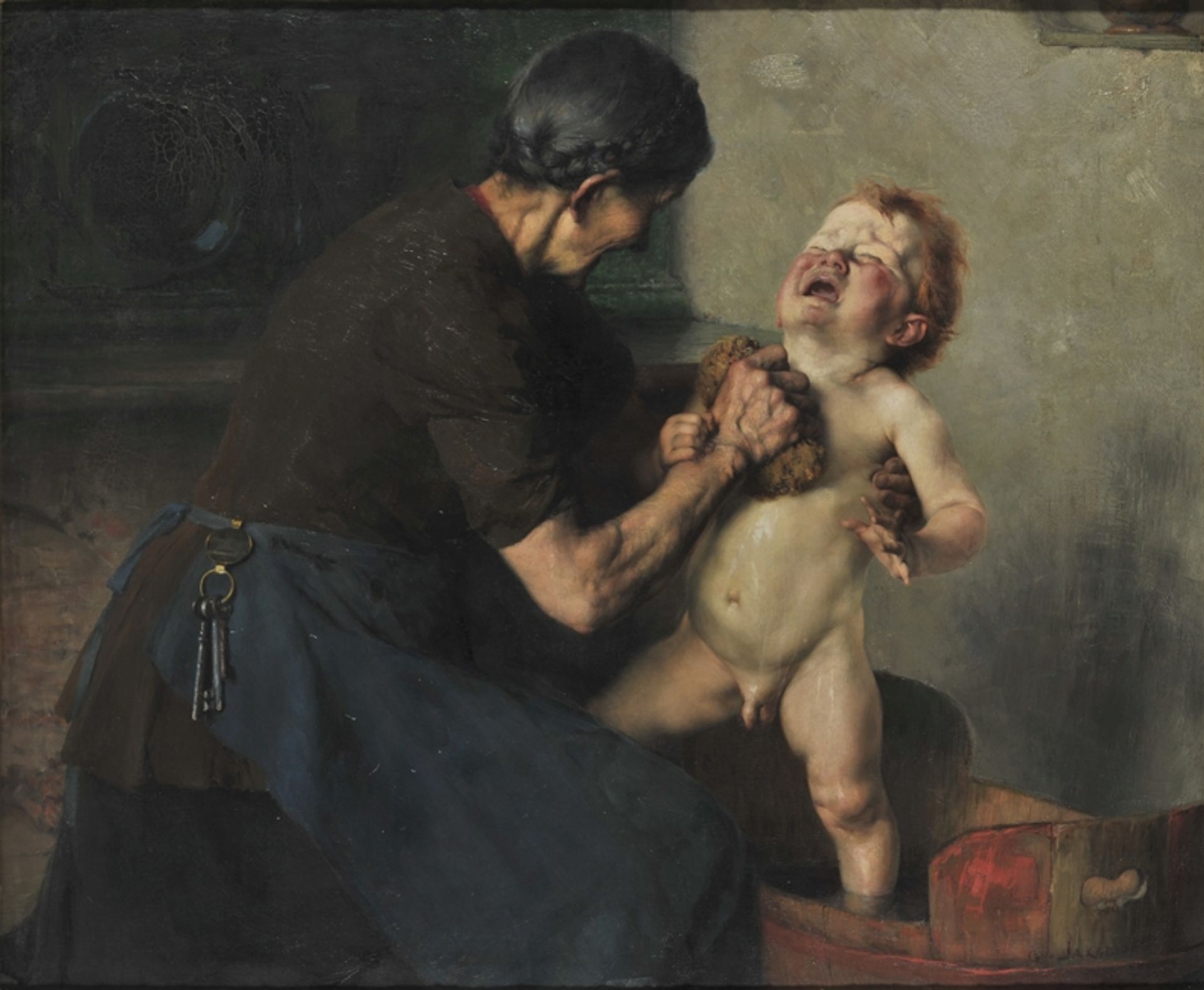 Cold Shower by Georgios Jakobides