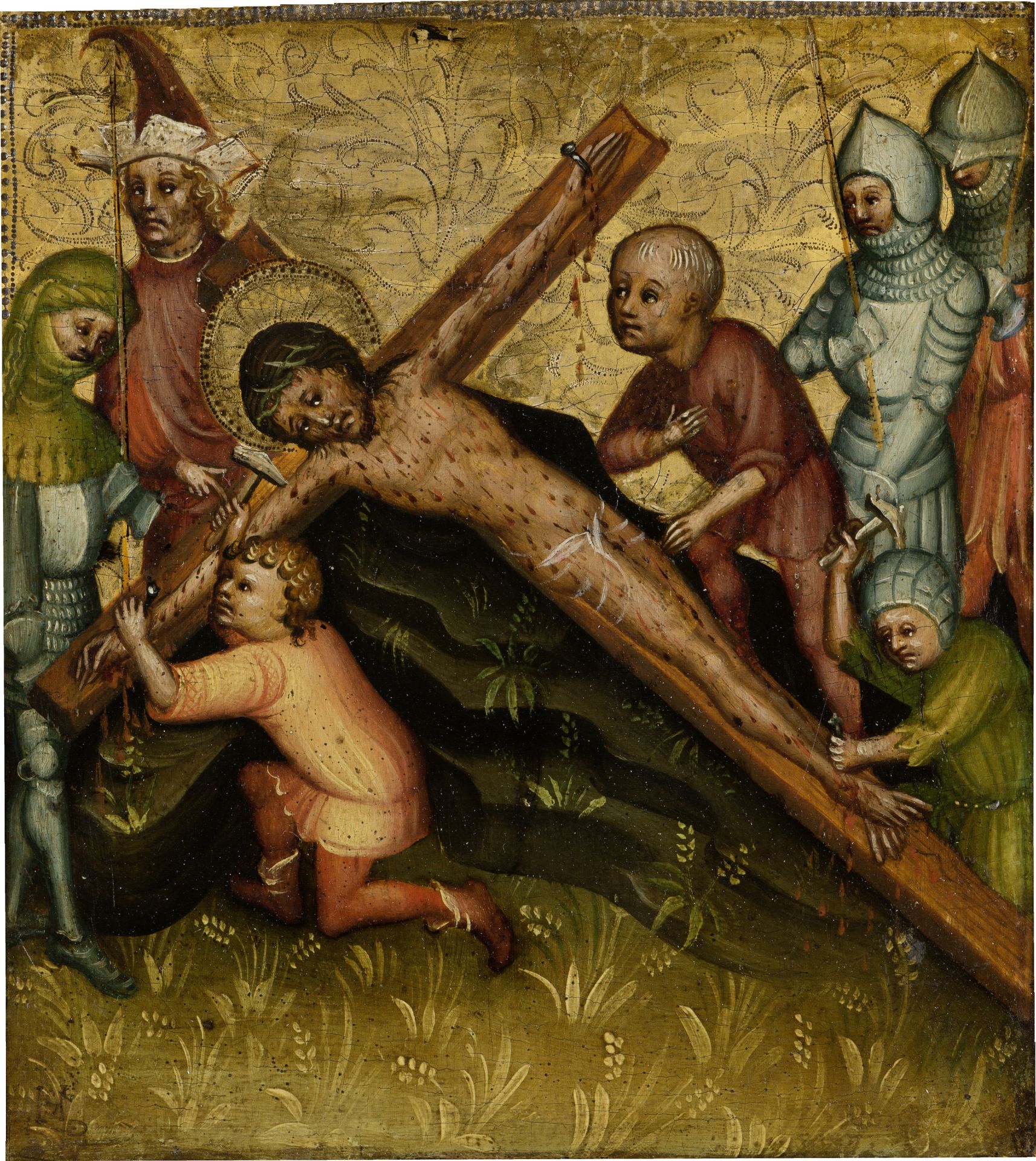 Christ Being Nailed to the Cross by Anonymous