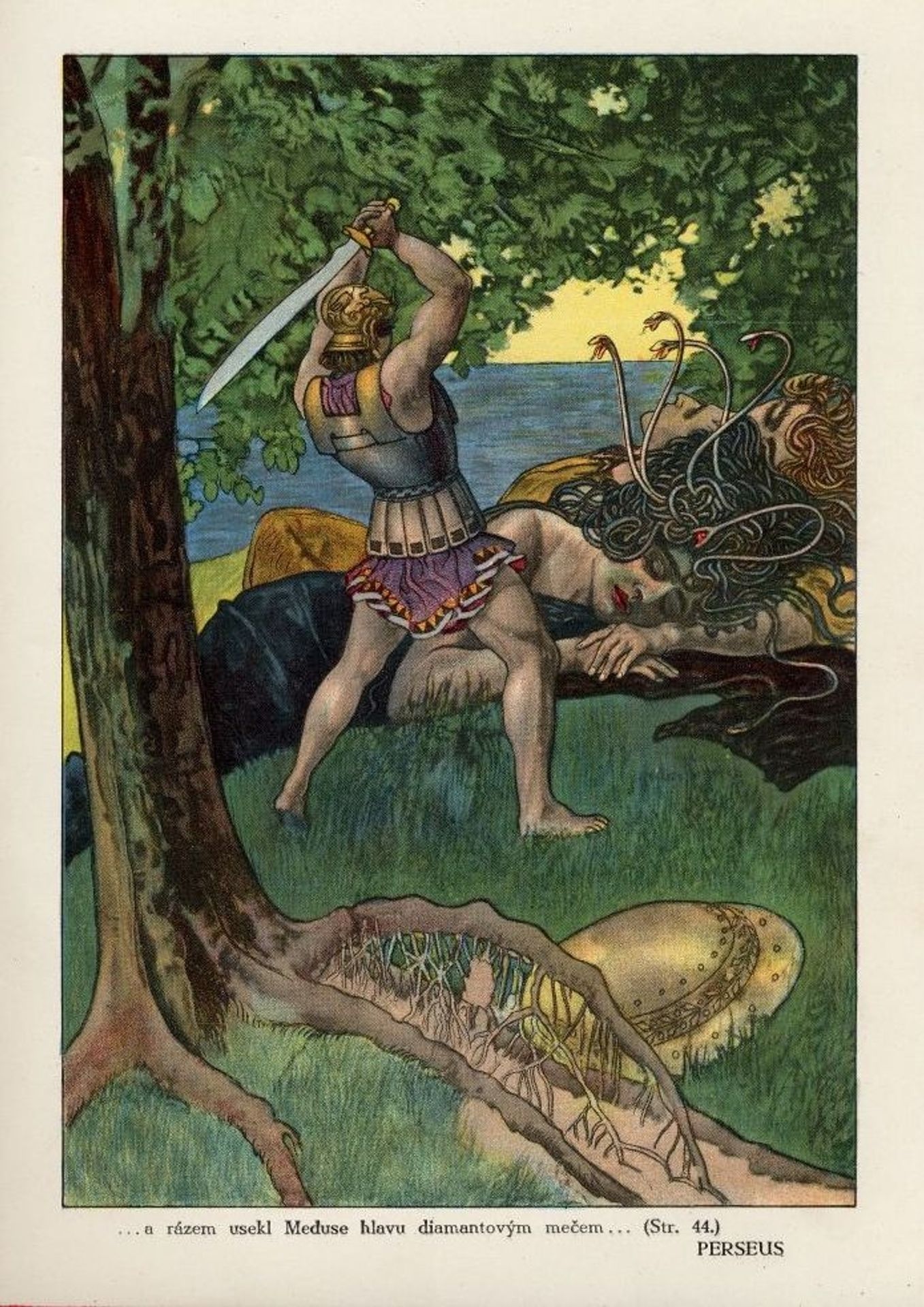 Illustration for Perseus by Artuš Scheiner