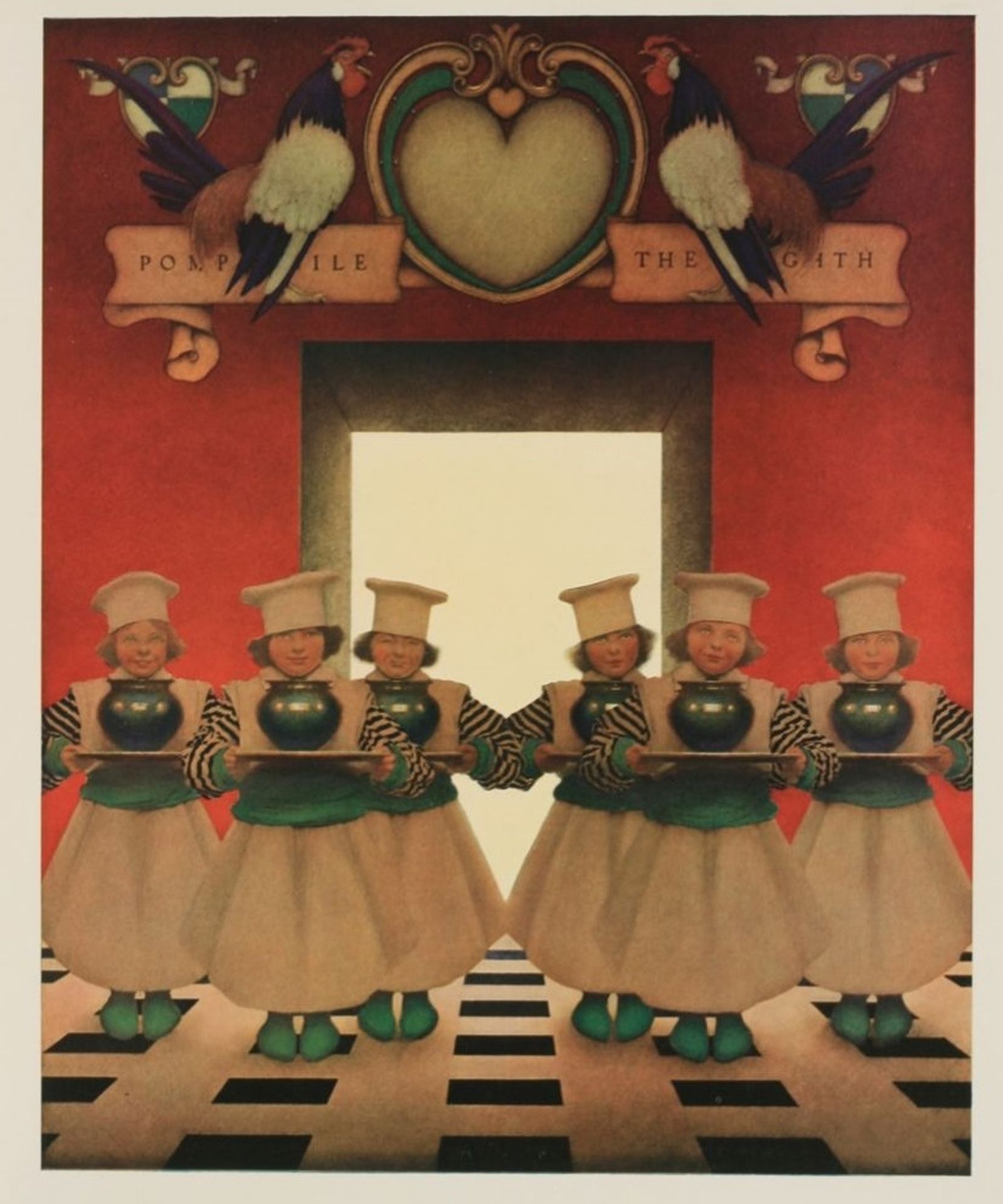 The Knave of Hearts by Maxfield Parrish