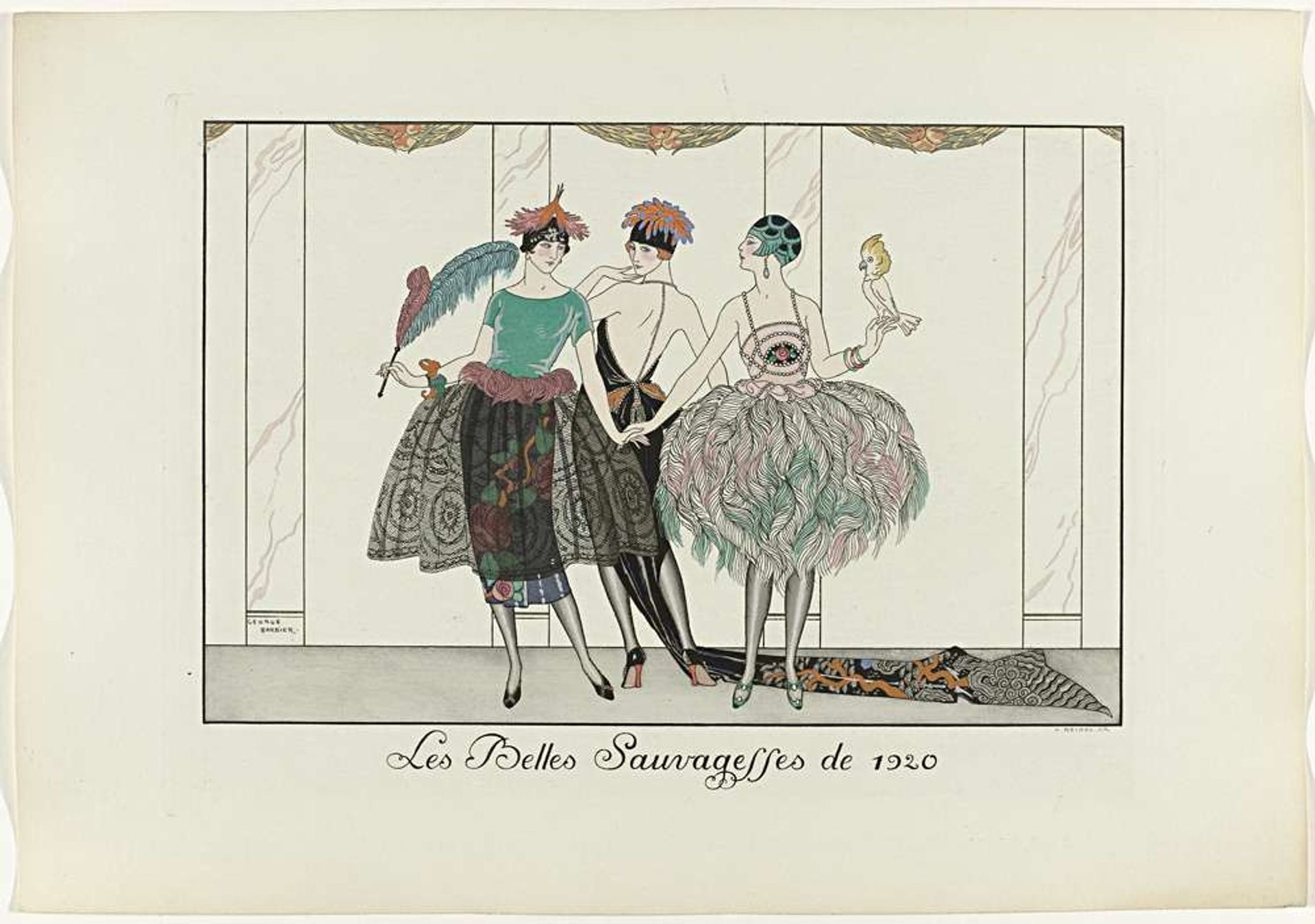 Les Belles Sauvagesses de 1920 by Henri Reidel
