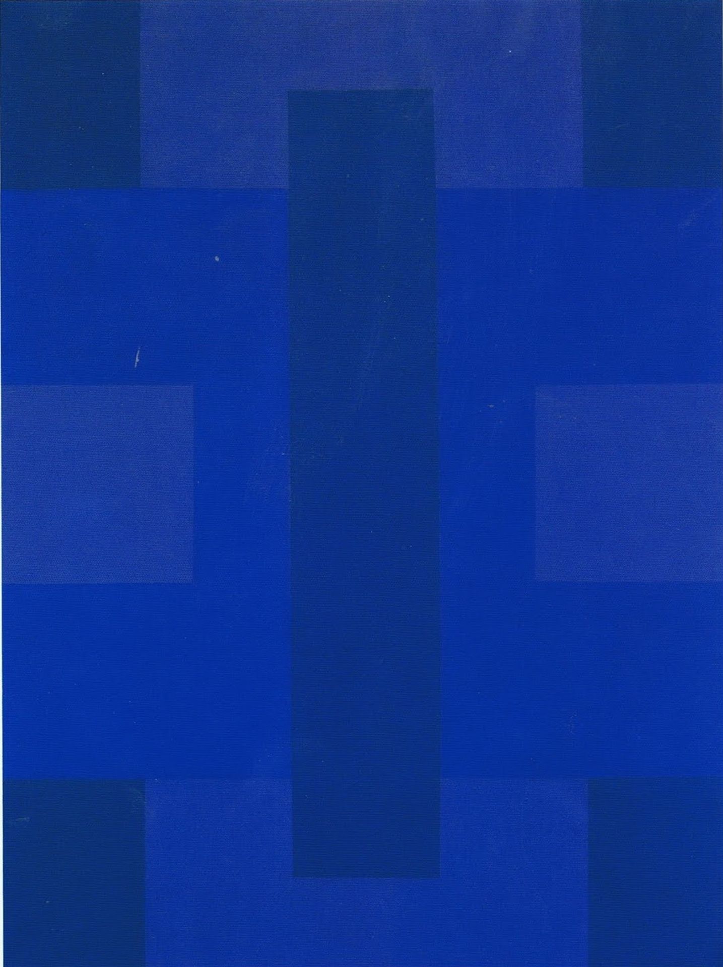 Blue Painting by Ad Reinhardt