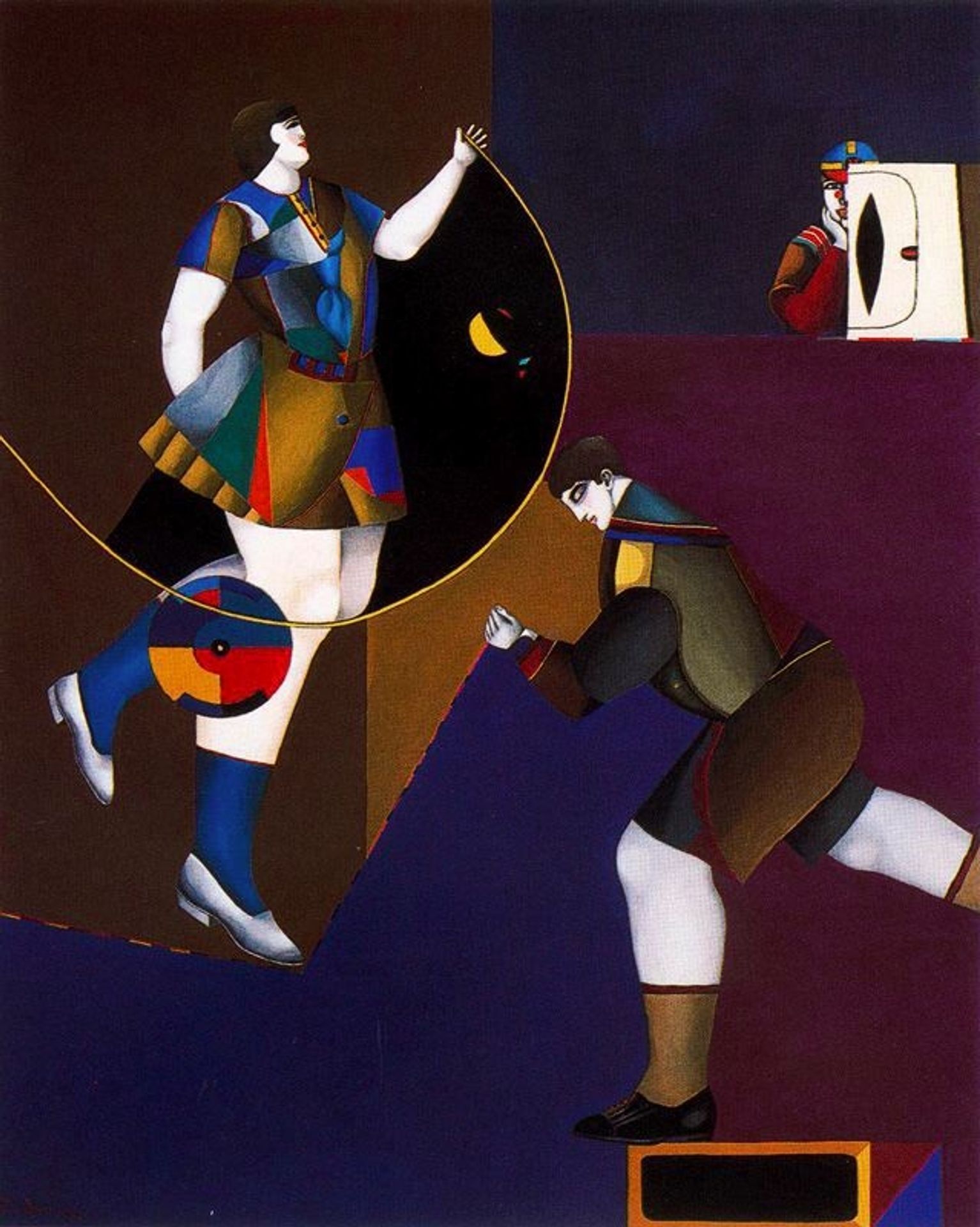 The Secret by Richard Lindner