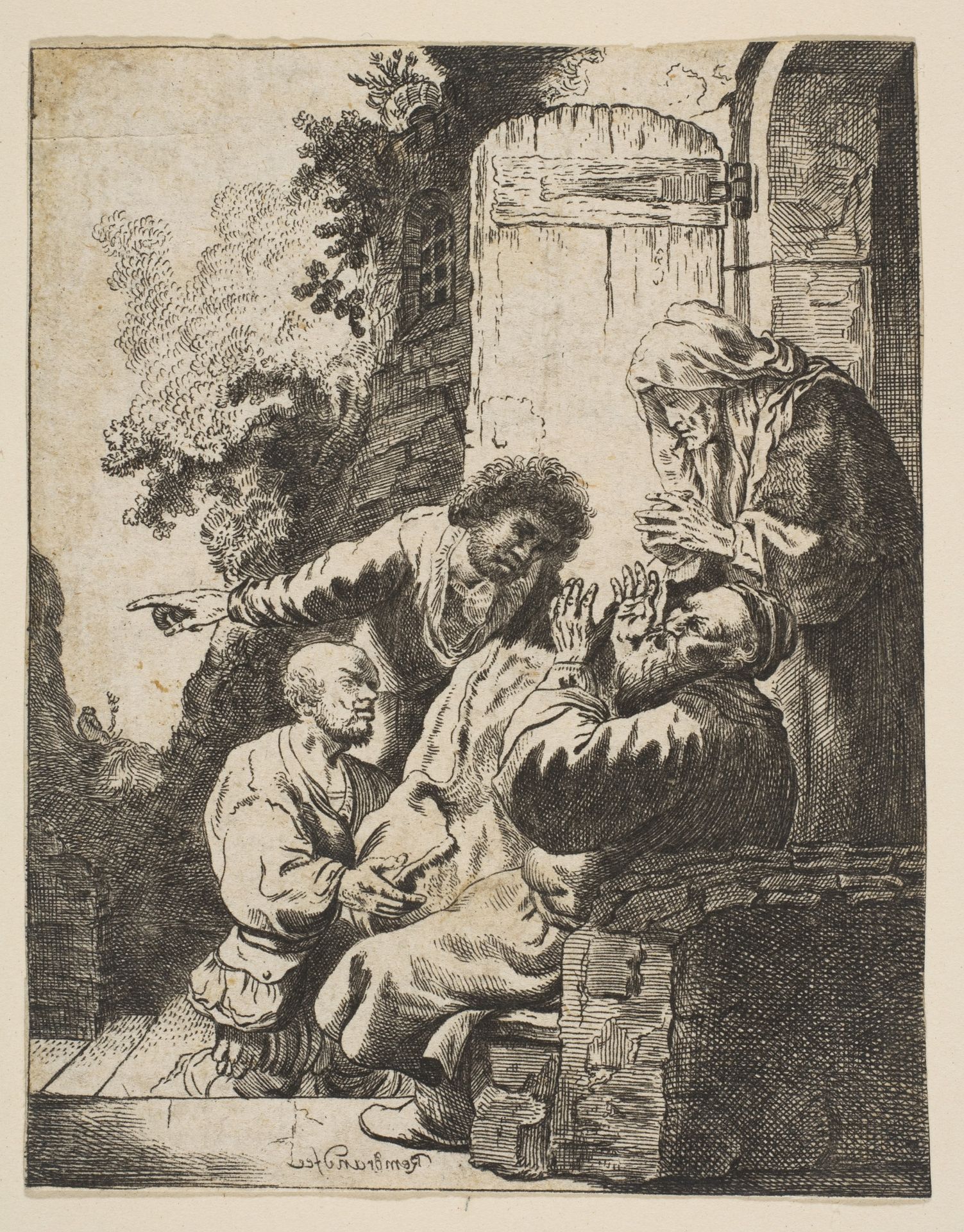Joseph's Coat Brought to Jacob by Johann Georg Hertel