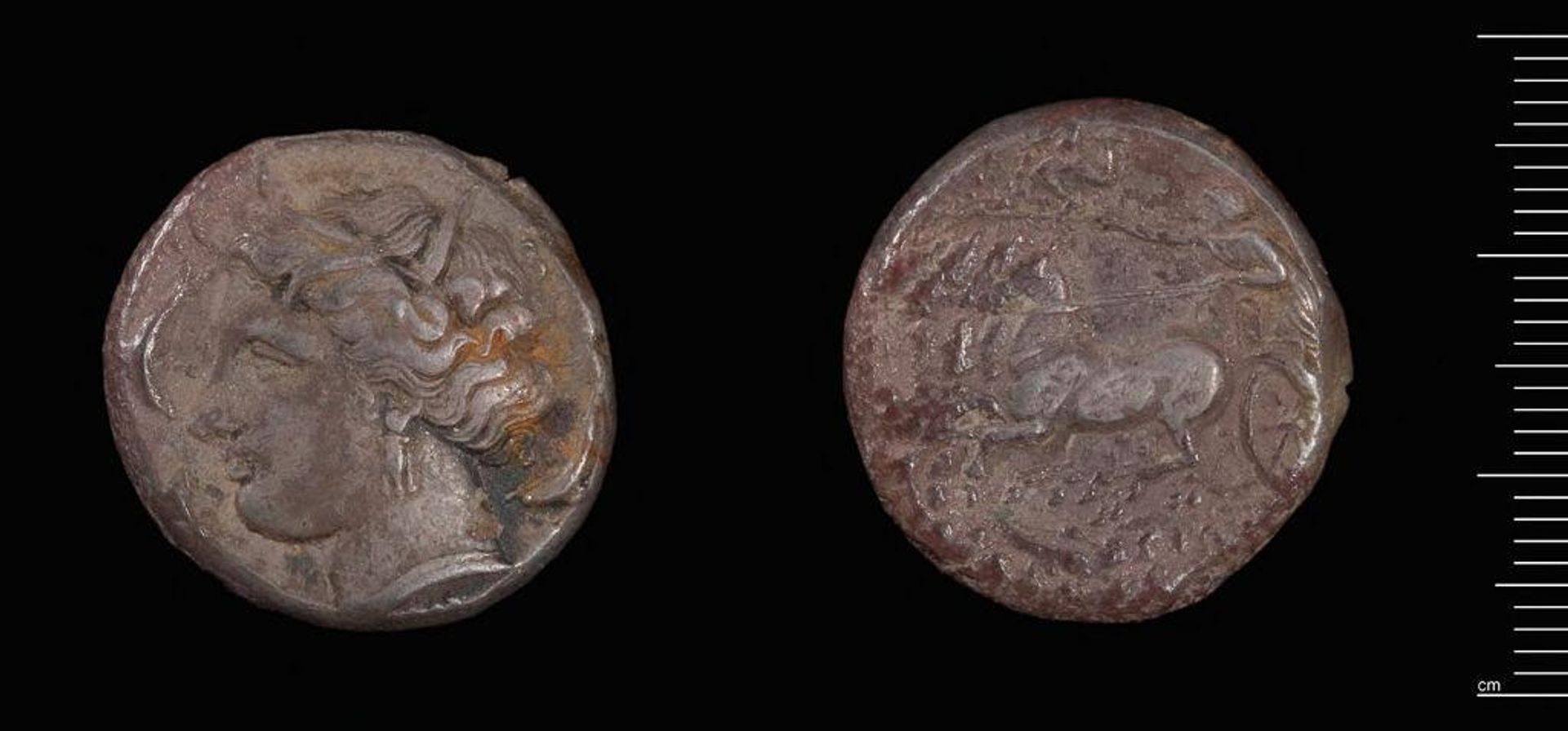 Tetradrachm of Agathokles,Tyrant of Syracuse by Agathokles of Syracuse